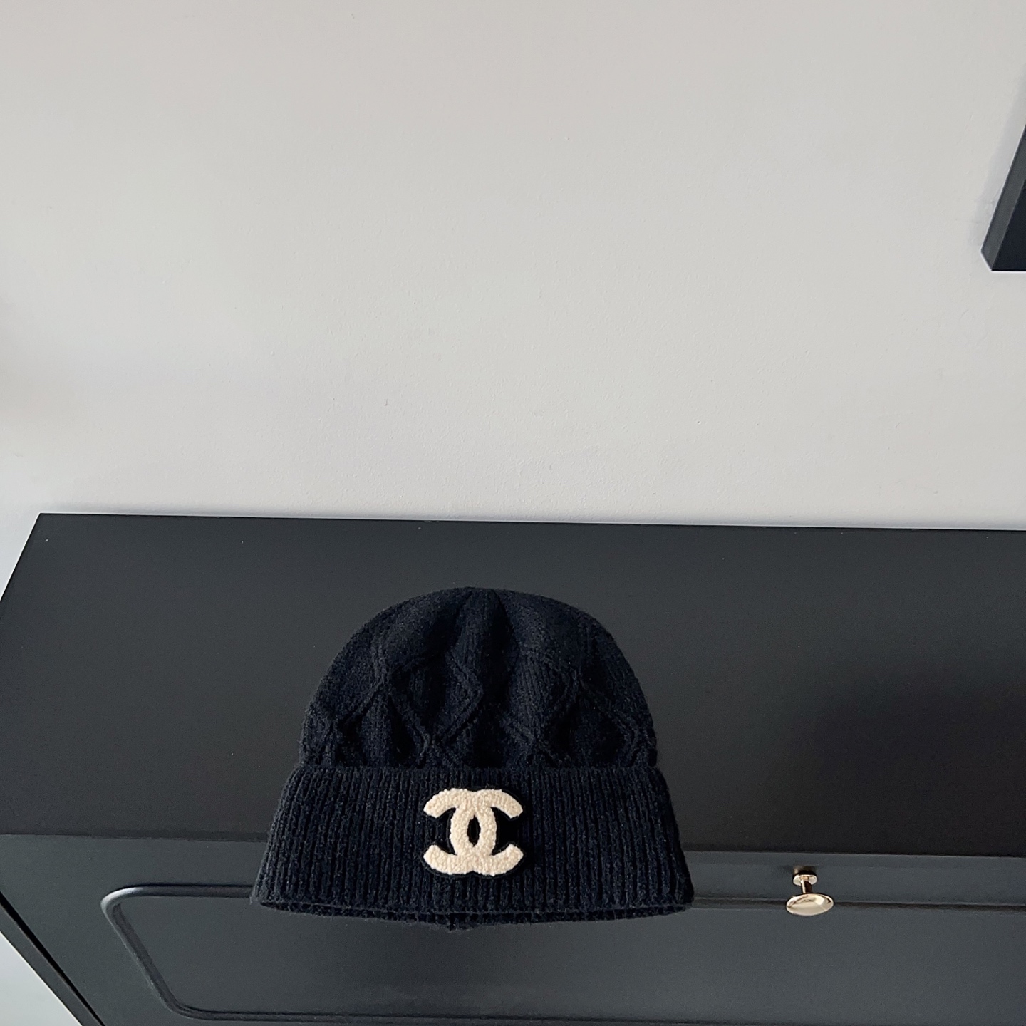 💛配防尘袋。【CHANEL香奈儿】2025新款男女款针织毛线帽，独家新款～韩版单品