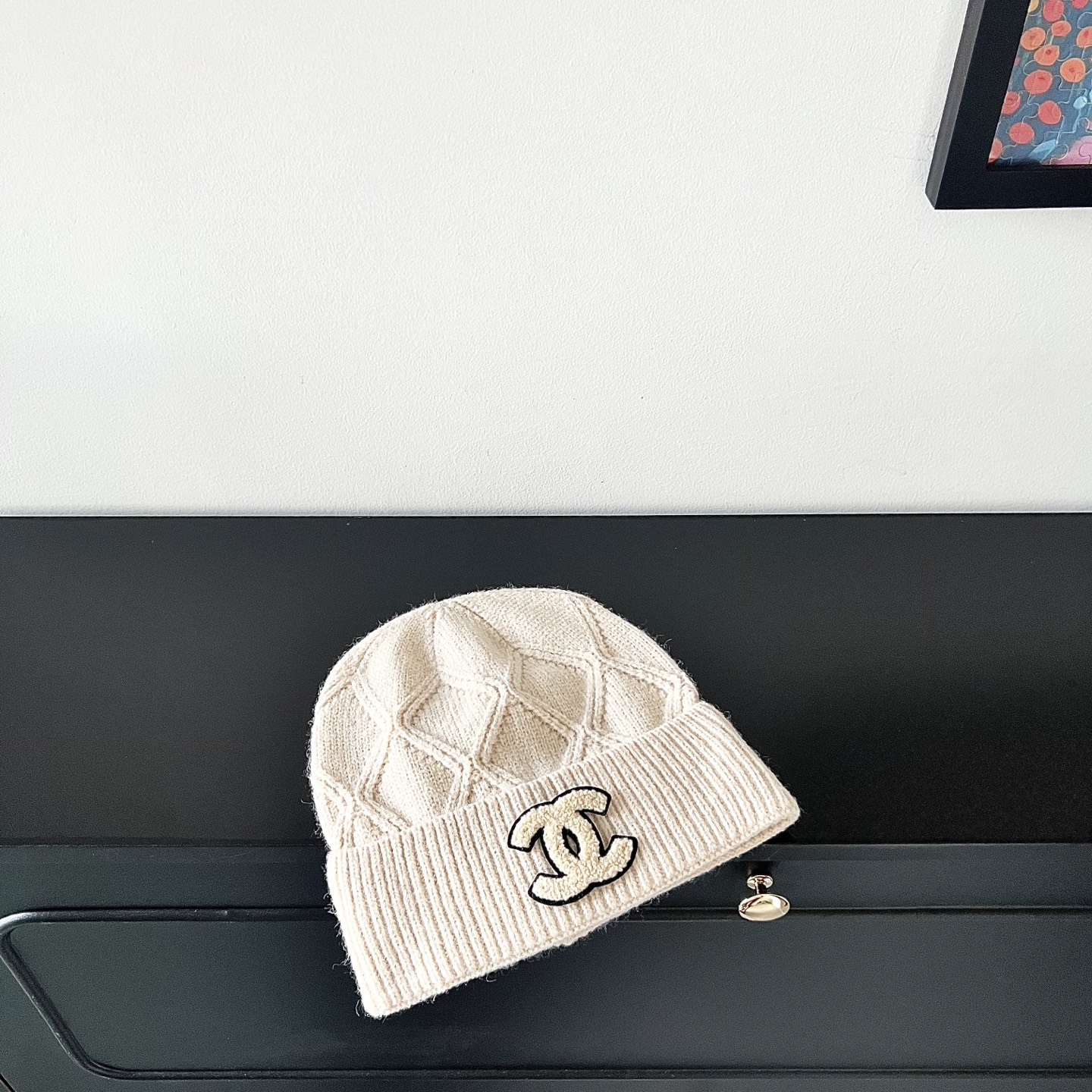💛配防尘袋。【CHANEL香奈儿】2025新款男女款针织毛线帽，独家新款～韩版单品
