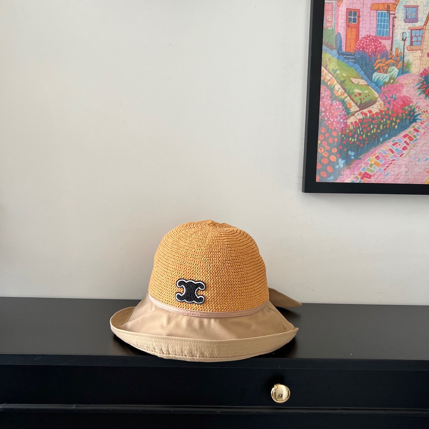 NO:365251,Special dust bag [CELINE] 2025 new spliced ​​foldable fisherman hat, unique design ~ a versatile hat with sun protection, fisherman hat, baseball hat, knit hat, celine, celine, espadrilles, hats特配防尘袋【CELINE赛琳】2025新款拼接款可折叠渔夫帽 独特设计～防晒百搭的一款帽子渔夫帽棒球帽针织帽,帽子,celine,celine,espadrilles,hats,hat