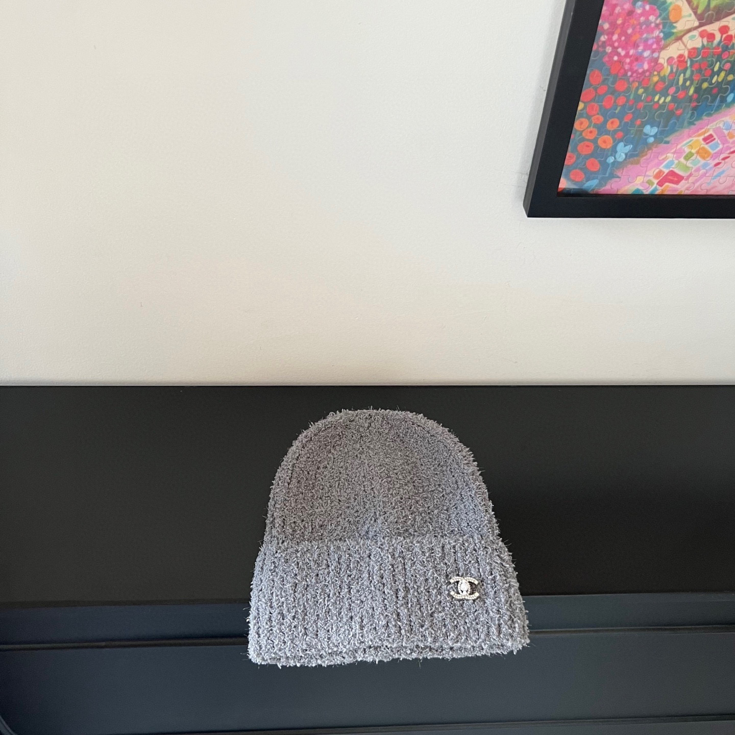 💛配防尘袋。【Chanel香奈儿】2025新款亮丝小香风精致款针织毛线帽，时尚简约#保暖款