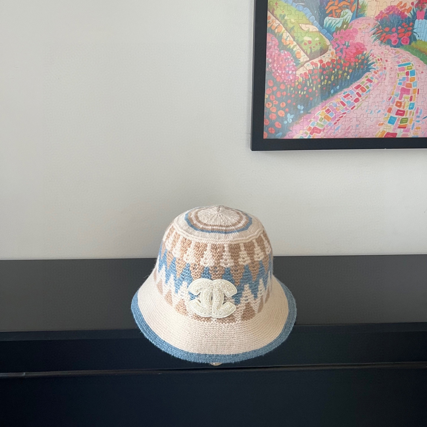 💛配防尘袋【CHANEL香奈儿】2025秋冬新款小香风渔夫帽独特设计～复古文艺的一款