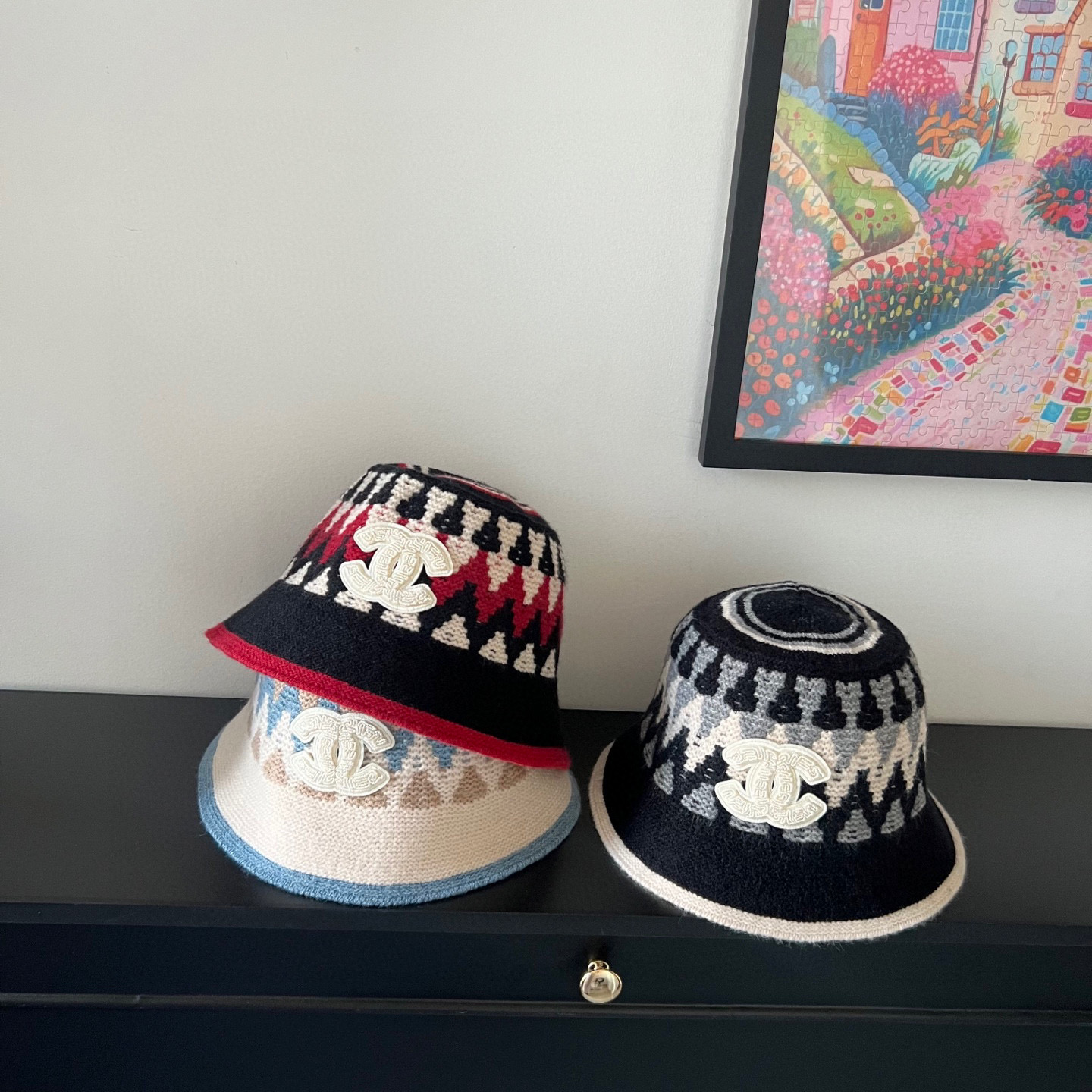 💛配防尘袋【CHANEL香奈儿】2025秋冬新款小香风渔夫帽独特设计～复古文艺的一款