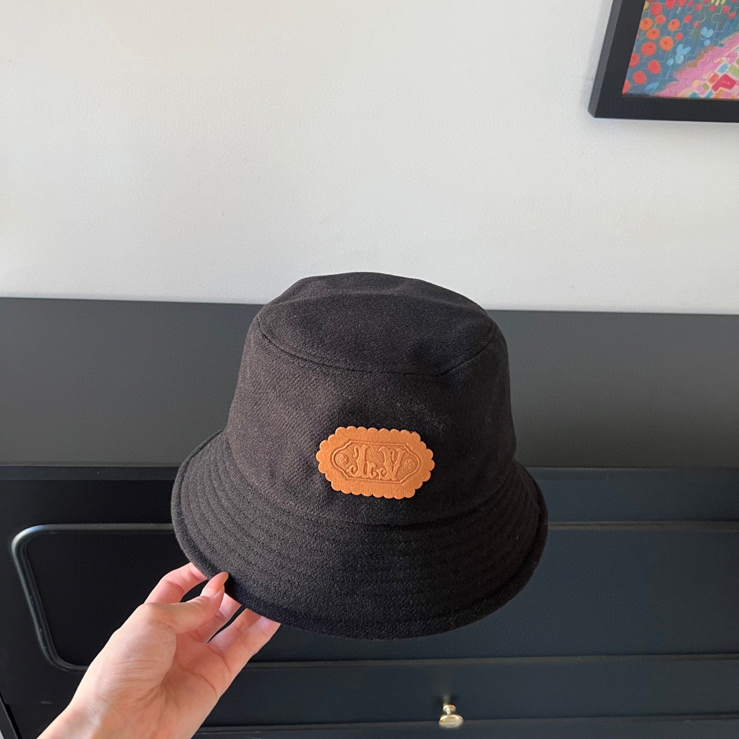 💛配防尘袋【LV路易威登】2025新款羊绒简约渔夫帽独特设计～防晒百搭的一款