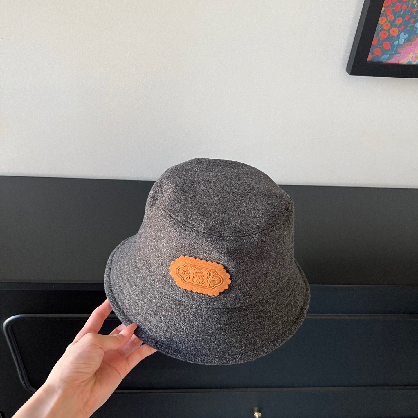 💛配防尘袋【LV路易威登】2025新款羊绒简约渔夫帽独特设计～防晒百搭的一款