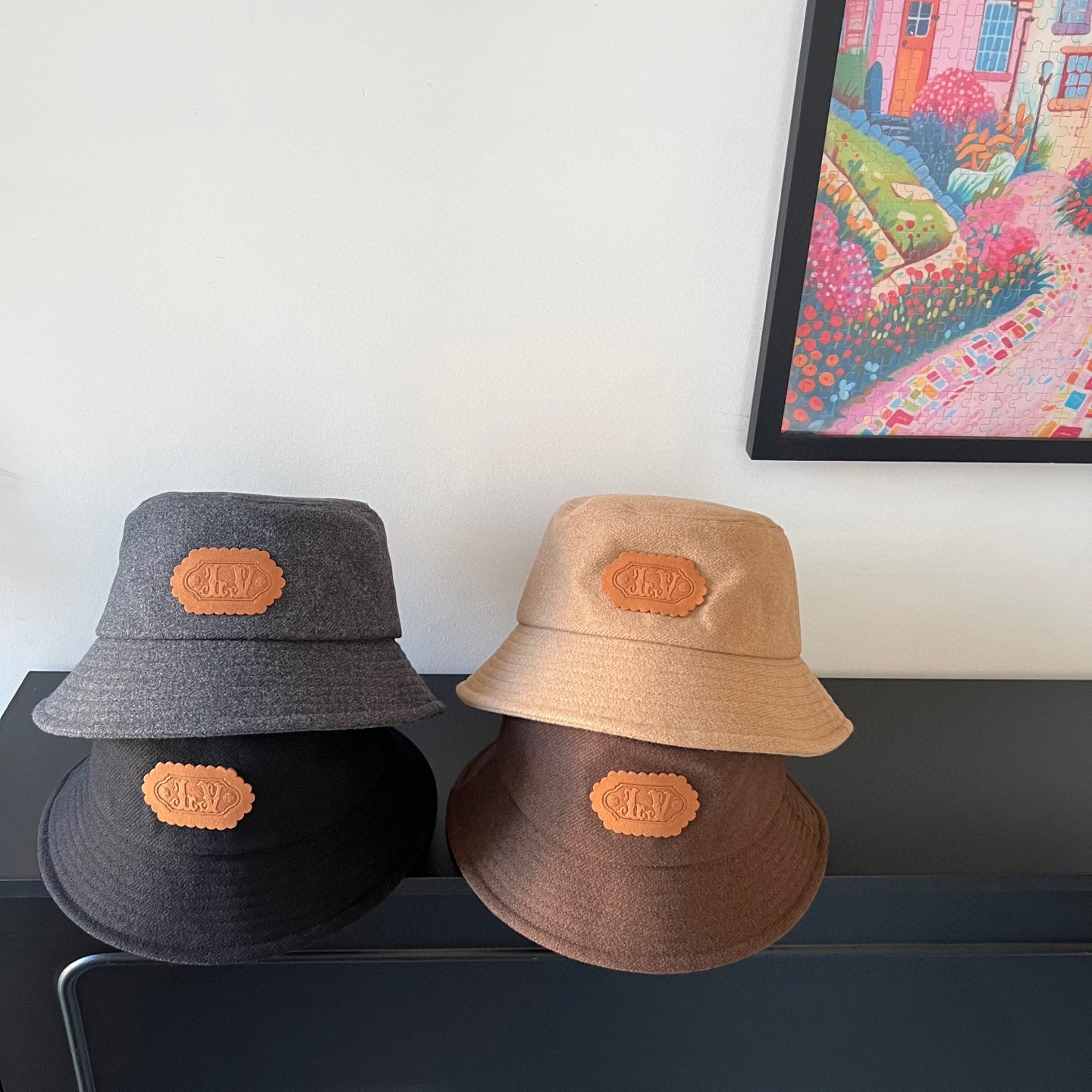 💛配防尘袋【LV路易威登】2025新款羊绒简约渔夫帽独特设计～防晒百搭的一款