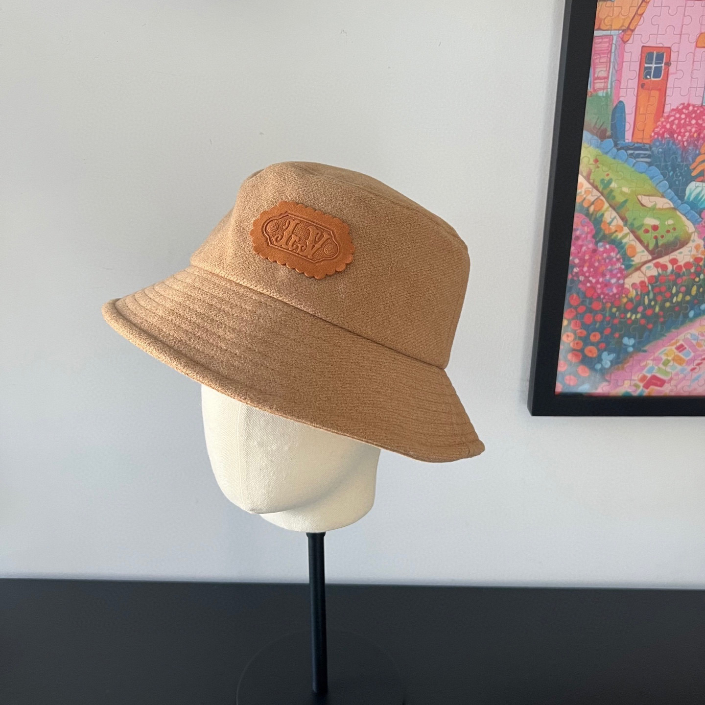 💛配防尘袋【LV路易威登】2025新款羊绒简约渔夫帽独特设计～防晒百搭的一款