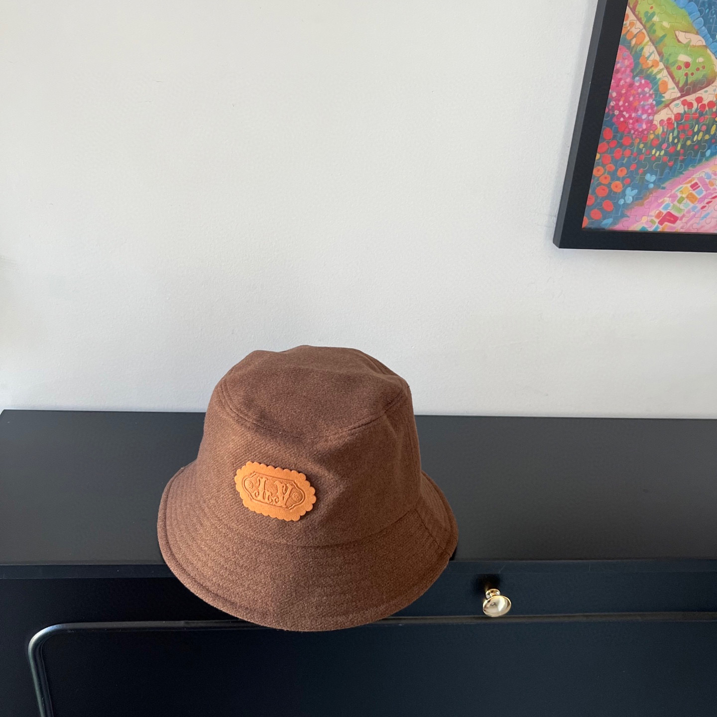 💛配防尘袋【LV路易威登】2025新款羊绒简约渔夫帽独特设计～防晒百搭的一款