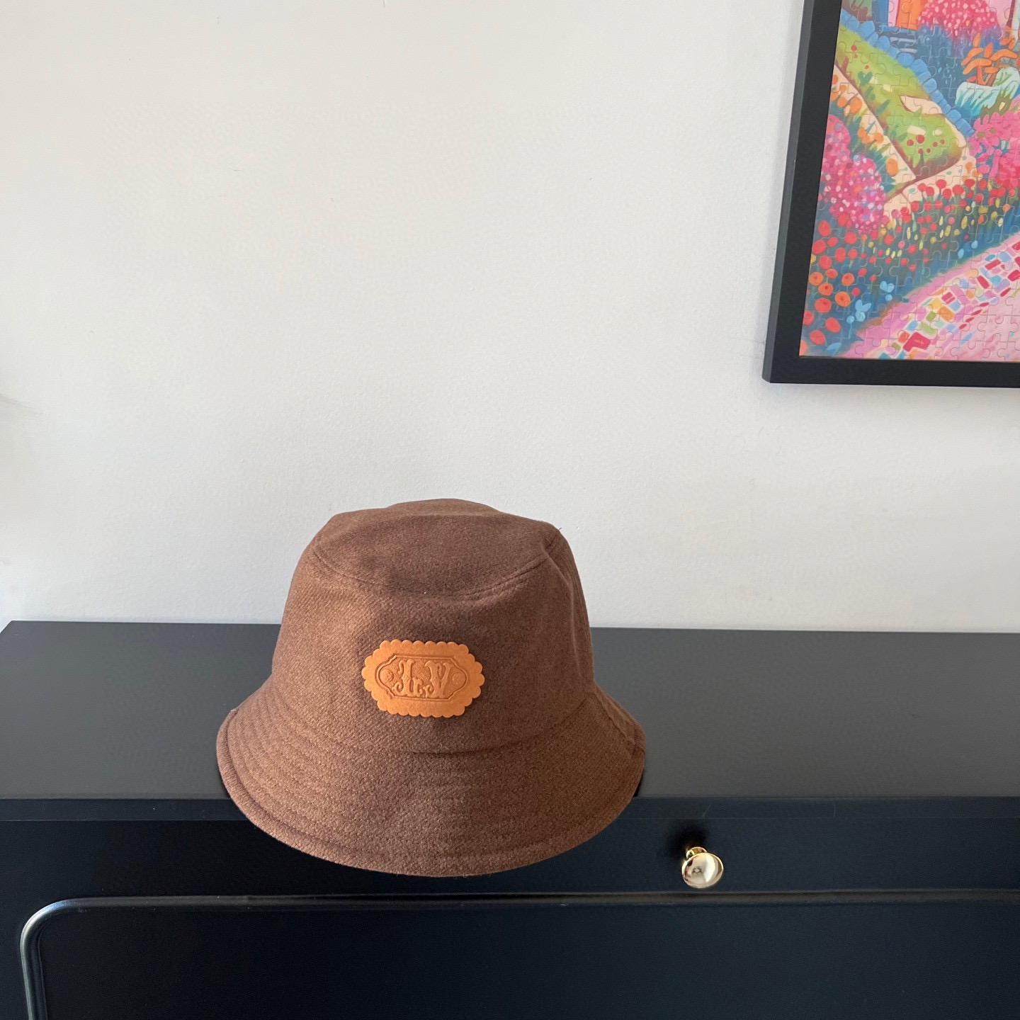 💛配防尘袋【LV路易威登】2025新款羊绒简约渔夫帽独特设计～防晒百搭的一款