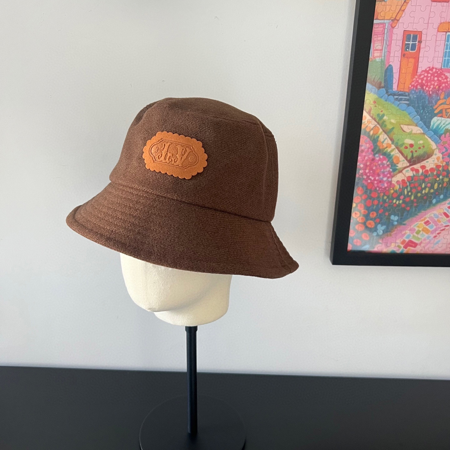 💛配防尘袋【LV路易威登】2025新款羊绒简约渔夫帽独特设计～防晒百搭的一款