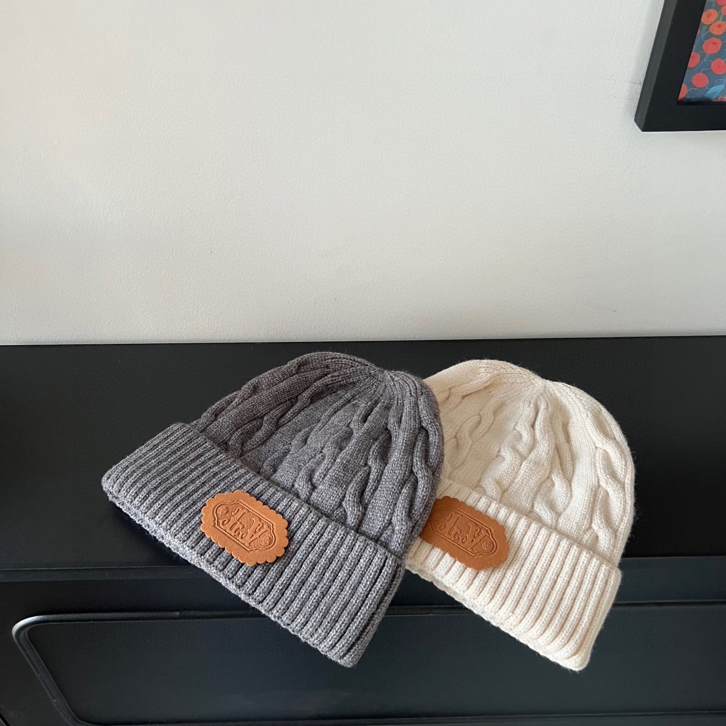 特💛配防尘袋。【lv路易威登】2025新款麻花男女精致款针织毛线帽，时尚简约#保暖款