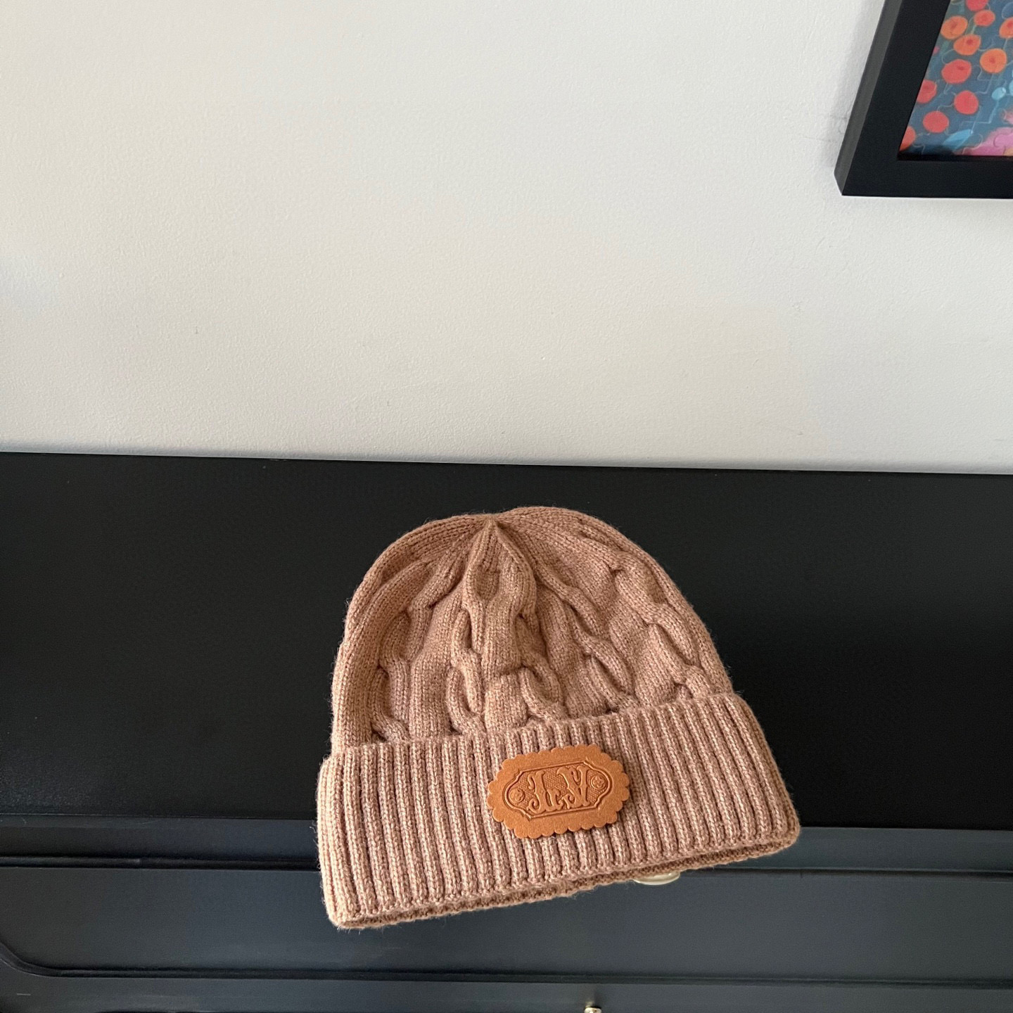 特💛配防尘袋。【lv路易威登】2025新款麻花男女精致款针织毛线帽，时尚简约#保暖款