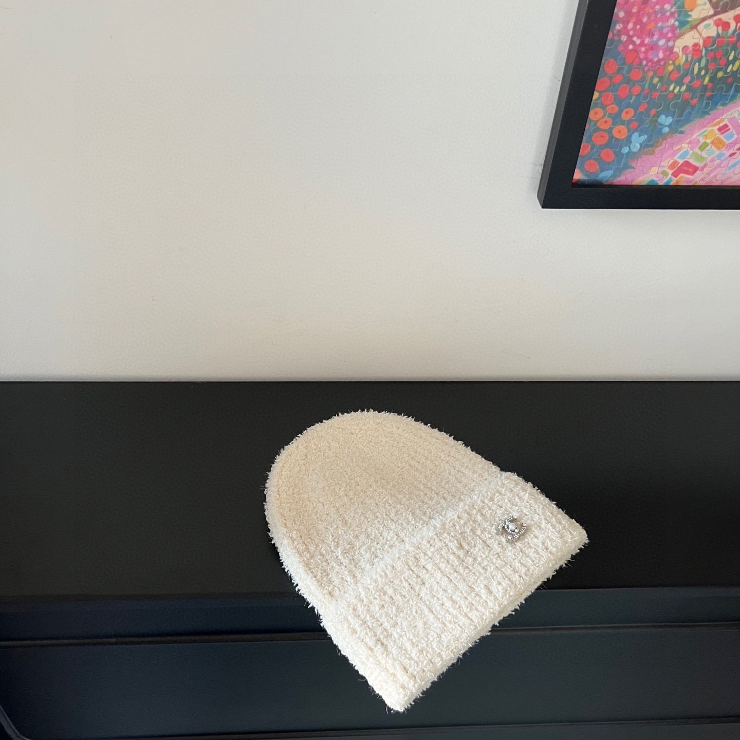 特💛配防尘袋。【Chanel香奈儿】2025新款亮丝小香风精致款针织毛线帽，时尚简约#保暖款