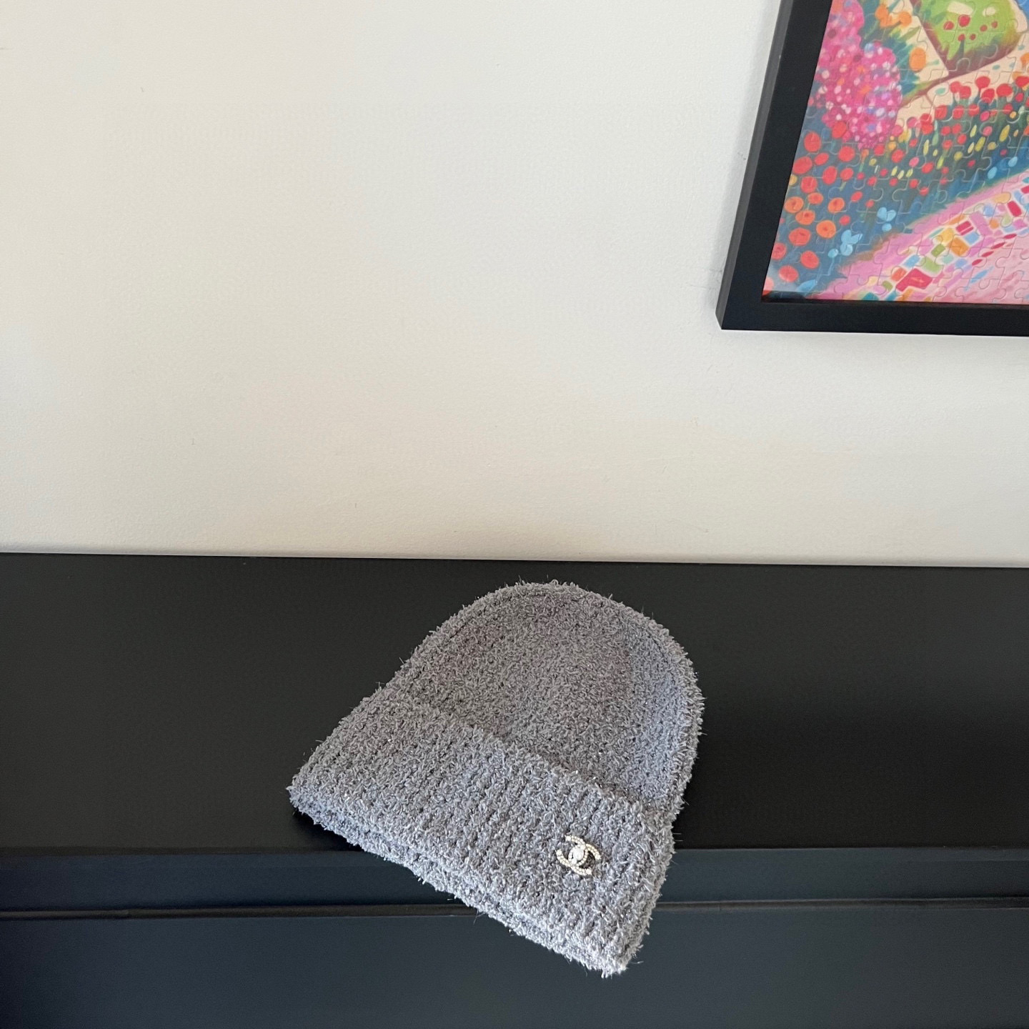 特💛配防尘袋。【Chanel香奈儿】2025新款亮丝小香风精致款针织毛线帽，时尚简约#保暖款