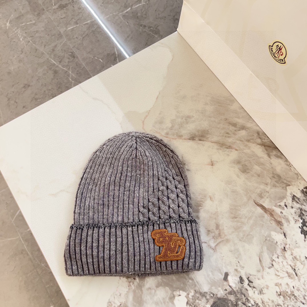 💛配防尘袋【LV路易威登】2025秋冬新款男女款针织毛线帽，大牌简约～秋冬穿搭必备