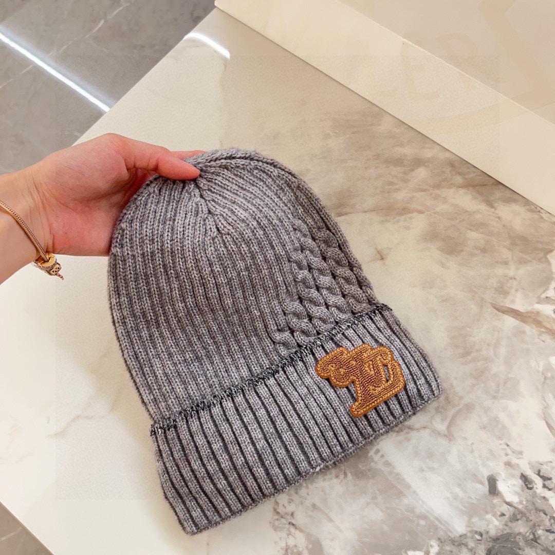 💛配防尘袋【LV路易威登】2025秋冬新款男女款针织毛线帽，大牌简约～秋冬穿搭必备