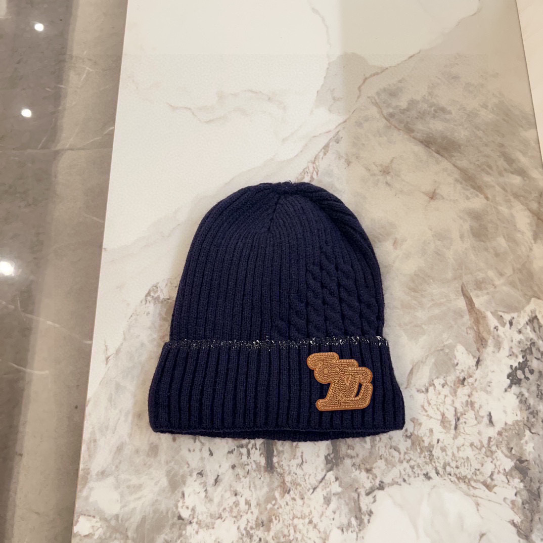 💛配防尘袋【LV路易威登】2025秋冬新款男女款针织毛线帽，大牌简约～秋冬穿搭必备