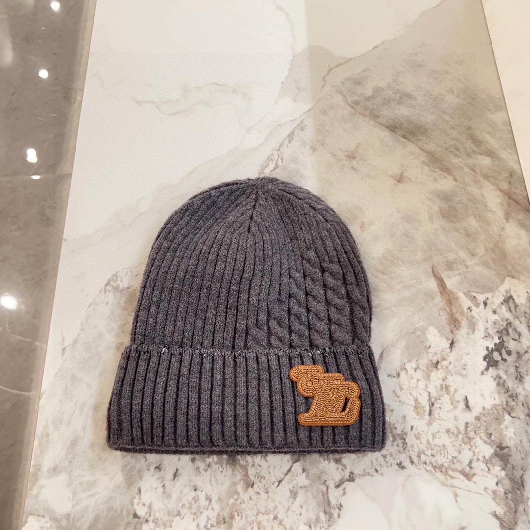 💛配防尘袋【LV路易威登】2025秋冬新款男女款针织毛线帽，大牌简约～秋冬穿搭必备