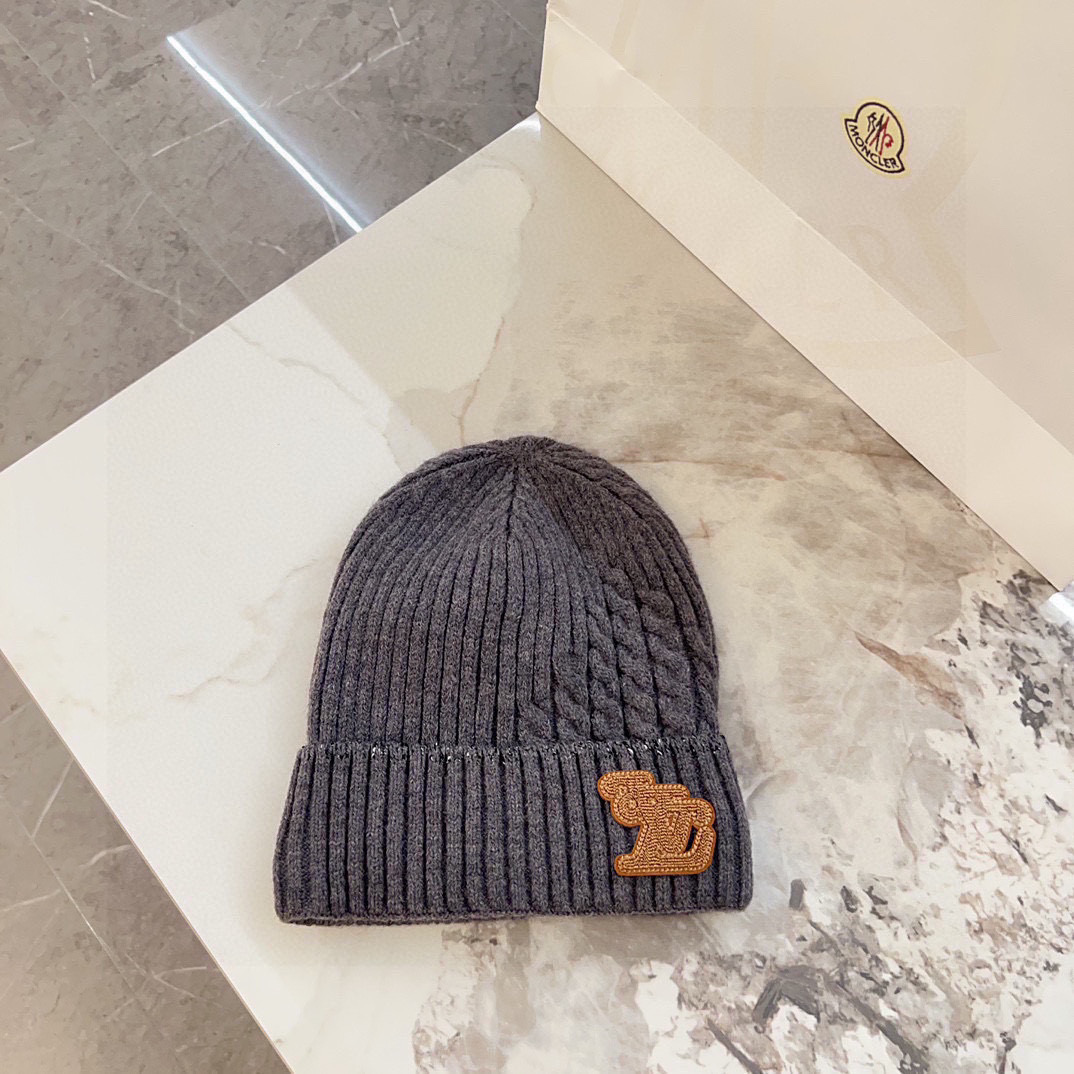 💛配防尘袋【LV路易威登】2025秋冬新款男女款针织毛线帽，大牌简约～秋冬穿搭必备