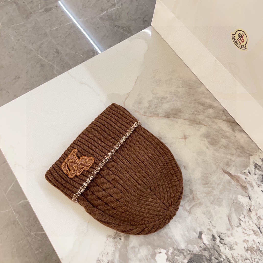 💛配防尘袋【LV路易威登】2025秋冬新款男女款针织毛线帽，大牌简约～秋冬穿搭必备