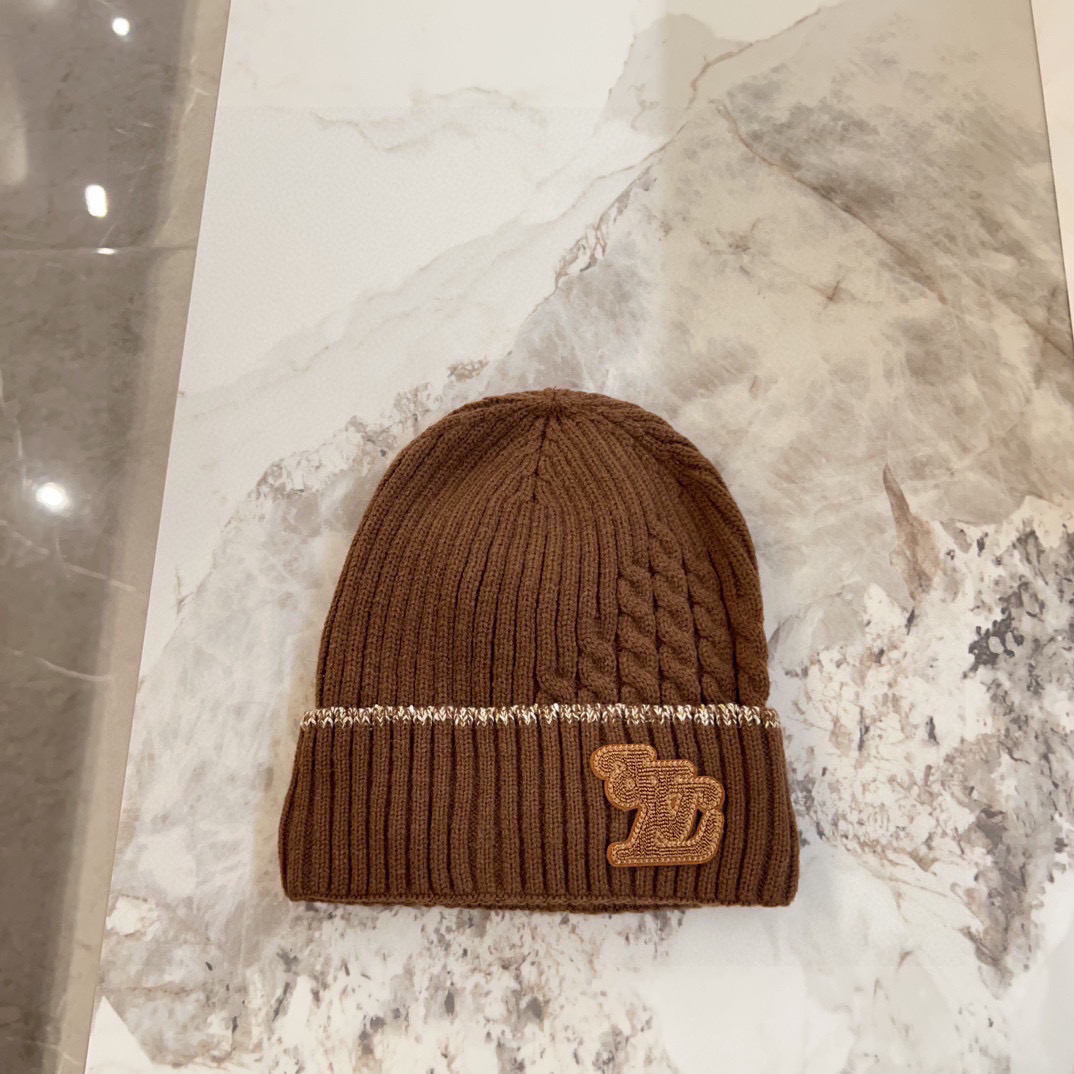 💛配防尘袋【LV路易威登】2025秋冬新款男女款针织毛线帽，大牌简约～秋冬穿搭必备