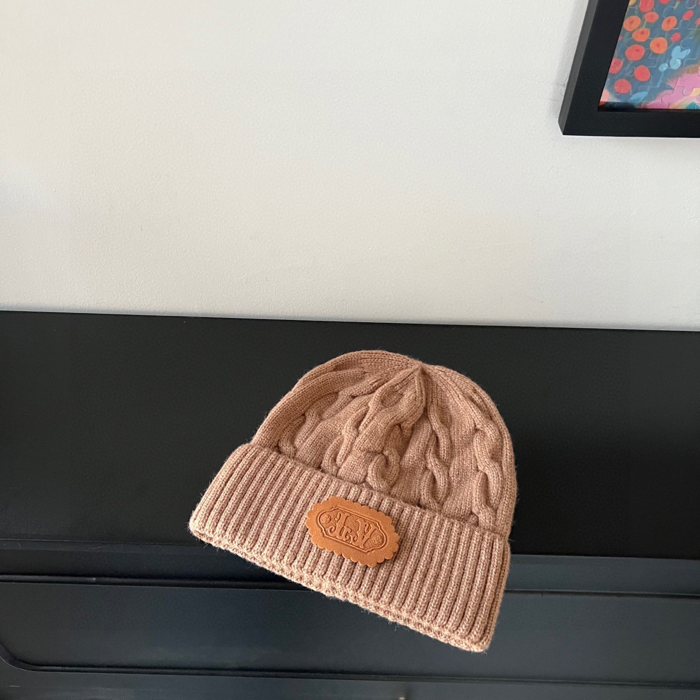 💛配防尘袋。【lv路易威登】2025新款麻花男女精致款针织毛线帽，时尚简约#保暖款