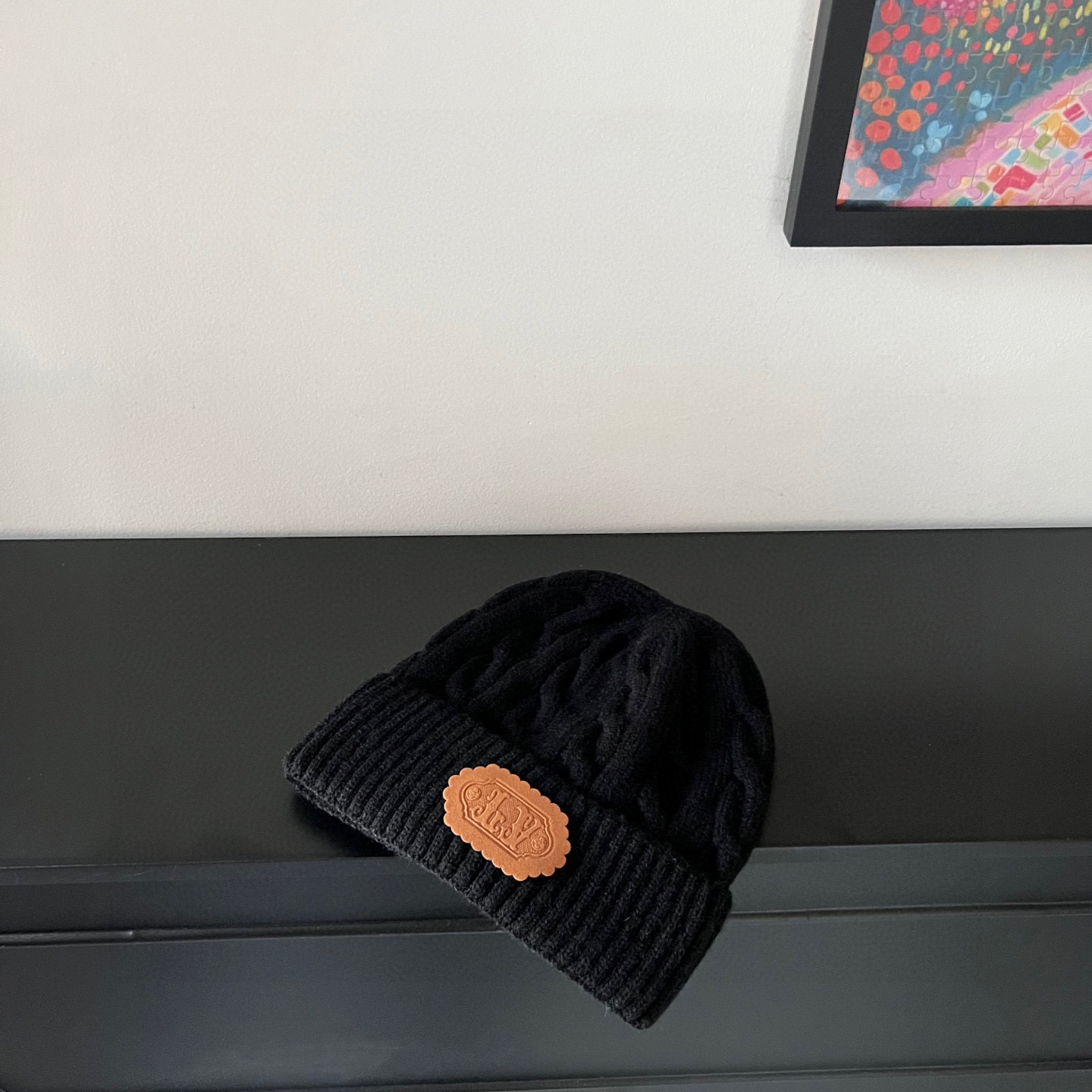 💛配防尘袋。【lv路易威登】2025新款麻花男女精致款针织毛线帽，时尚简约#保暖款