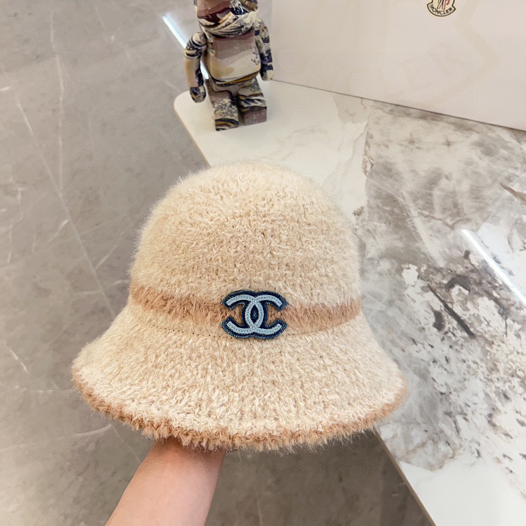 NO:670649,Specially equipped with dust bag [CHANEL Chanel] 2025 new small fragrance style color matching plush bucket hat, a versatile and more textured hat, bucket hat, baseball cap, knitted hat, hat, chanel, chanel, espadrilles, hats19860909特配防尘袋【CHANEL香奈儿】2025新款小香风拼色毛绒渔夫帽 百搭更有质感的一款帽子渔夫帽棒球帽针织帽,帽子,chanel,chanel,espadrilles,hats,hat