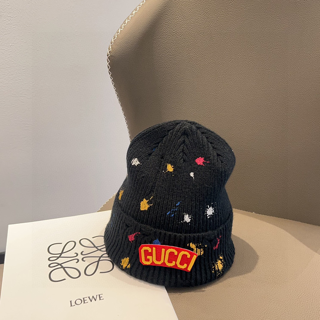 NO:689833,Special price with dust bag [GUCCI Gucci] 2025 autumn and winter new tie-dyed knitted woolen hat for men and women# A very textured piece~Versatile item hat bucket hat baseball cap knitted hat, hat, gucci, gucci, espadrilles, hats19860909特价配防尘袋【GUCCI古驰】2025秋冬新款扎染男女款针织毛线帽# 很有质感的一款～百搭单品帽子渔夫帽棒球帽针织帽,帽子,gucci,gucci,espadrilles,hats,hat