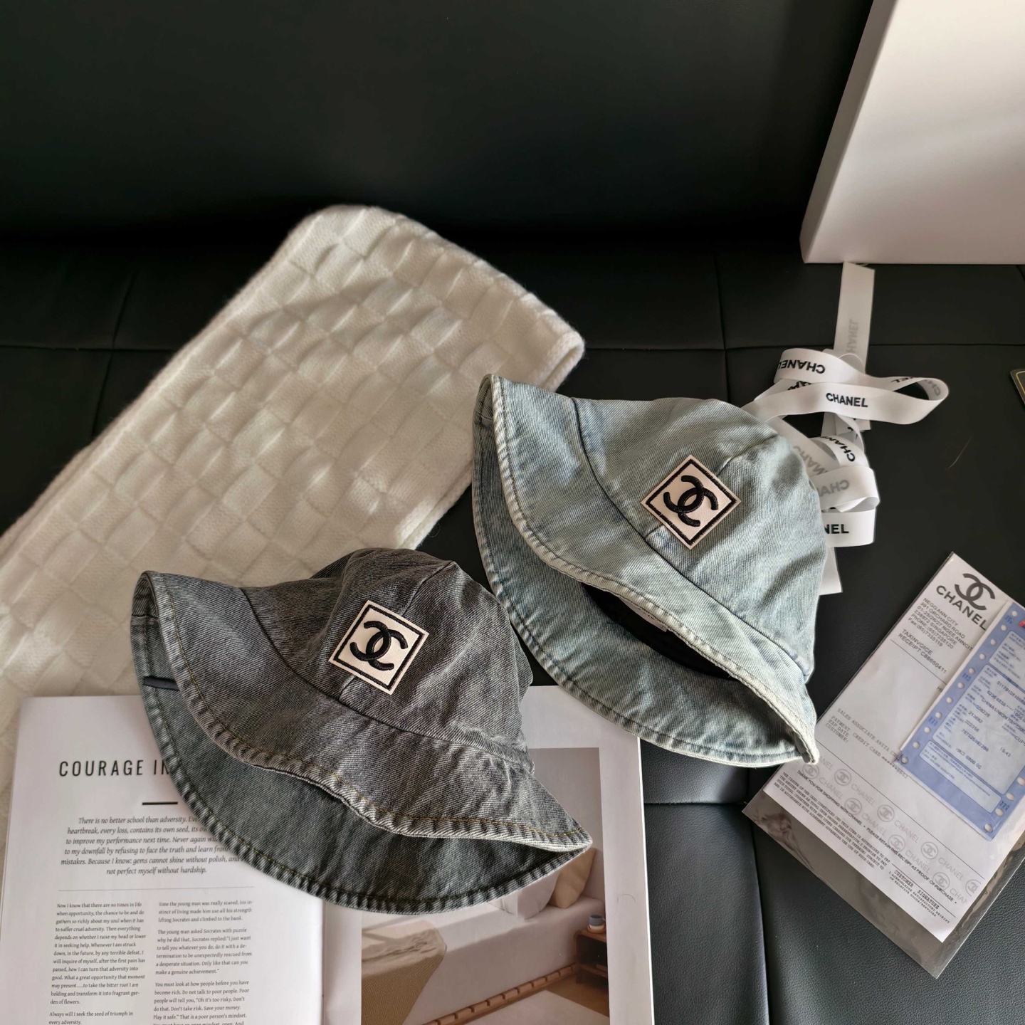 💛配防尘袋【Chanel香奈儿】2026新款不规则圆顶小香风渔夫帽，🔆百搭日常款～休闲出街#