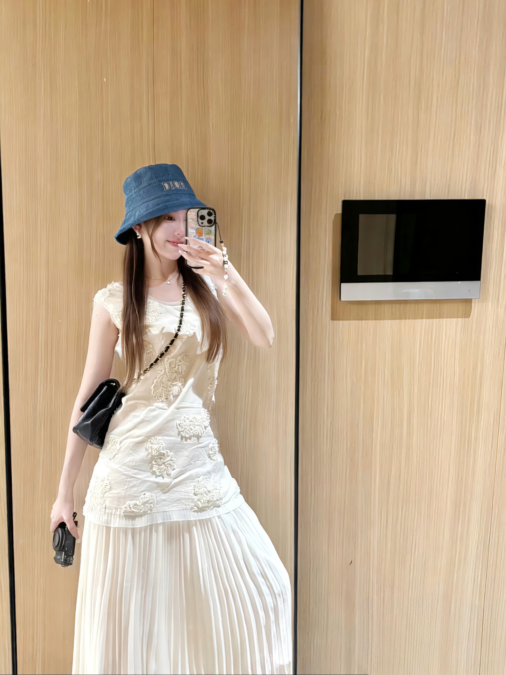 💛配防尘袋【Dior迪奥】2026新款不规则棉麻款渔夫帽，🔆百搭日常款～休闲出街#