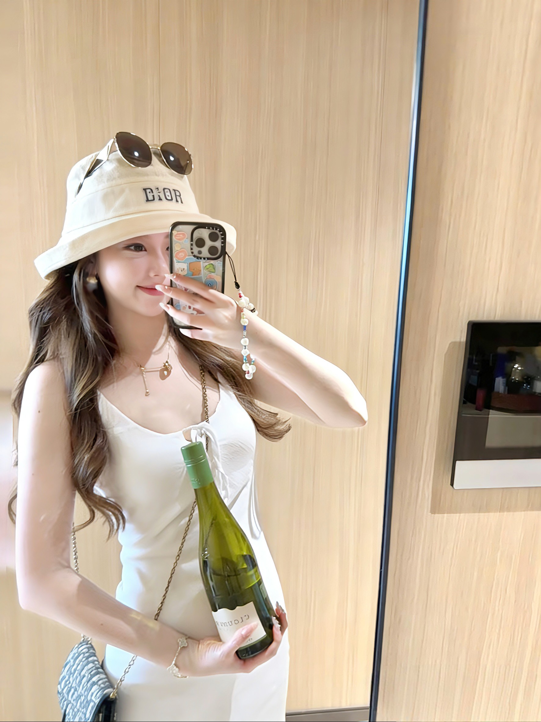 💛配防尘袋【Dior迪奥】2026新款不规则棉麻款渔夫帽，🔆百搭日常款～休闲出街#