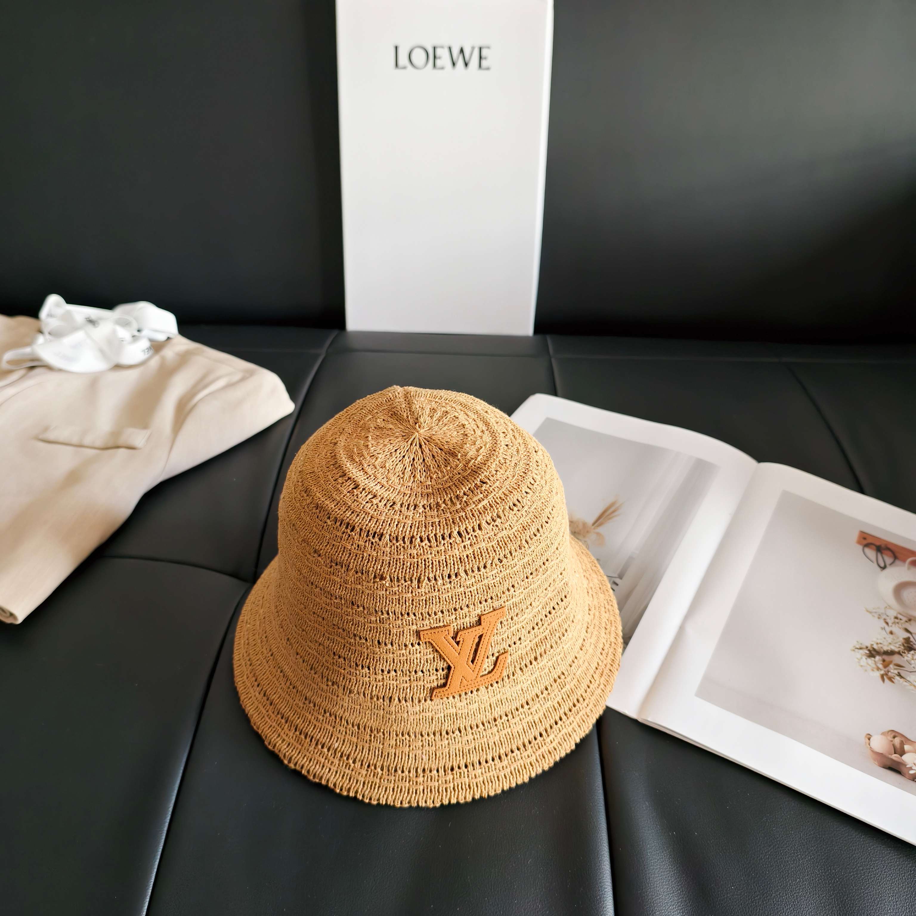 💛配防尘袋【lv路易威登】2026新款甜酷风小桶帽渔夫帽，🔆百搭日常款～男女同款