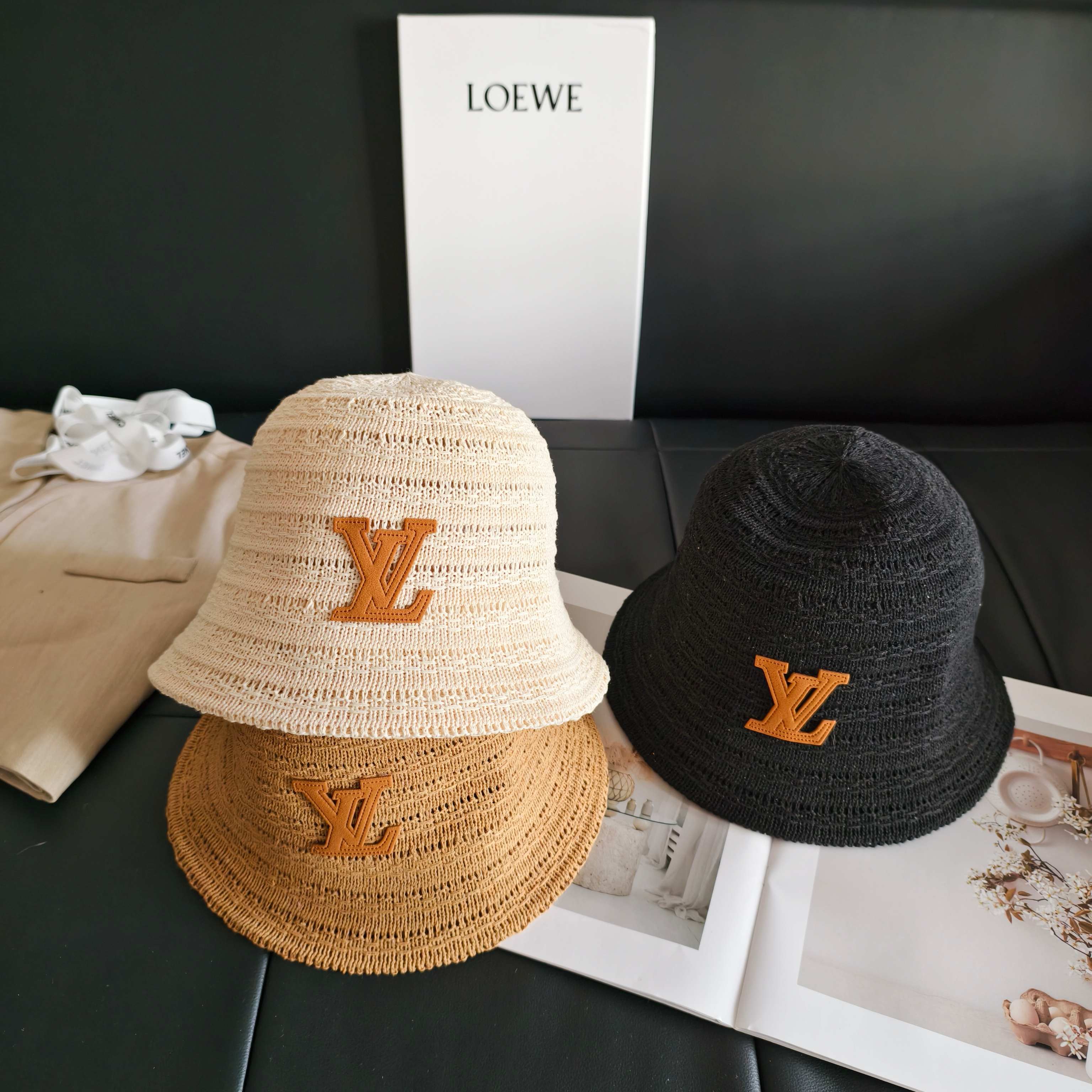 💛配防尘袋【lv路易威登】2026新款甜酷风小桶帽渔夫帽，🔆百搭日常款～男女同款