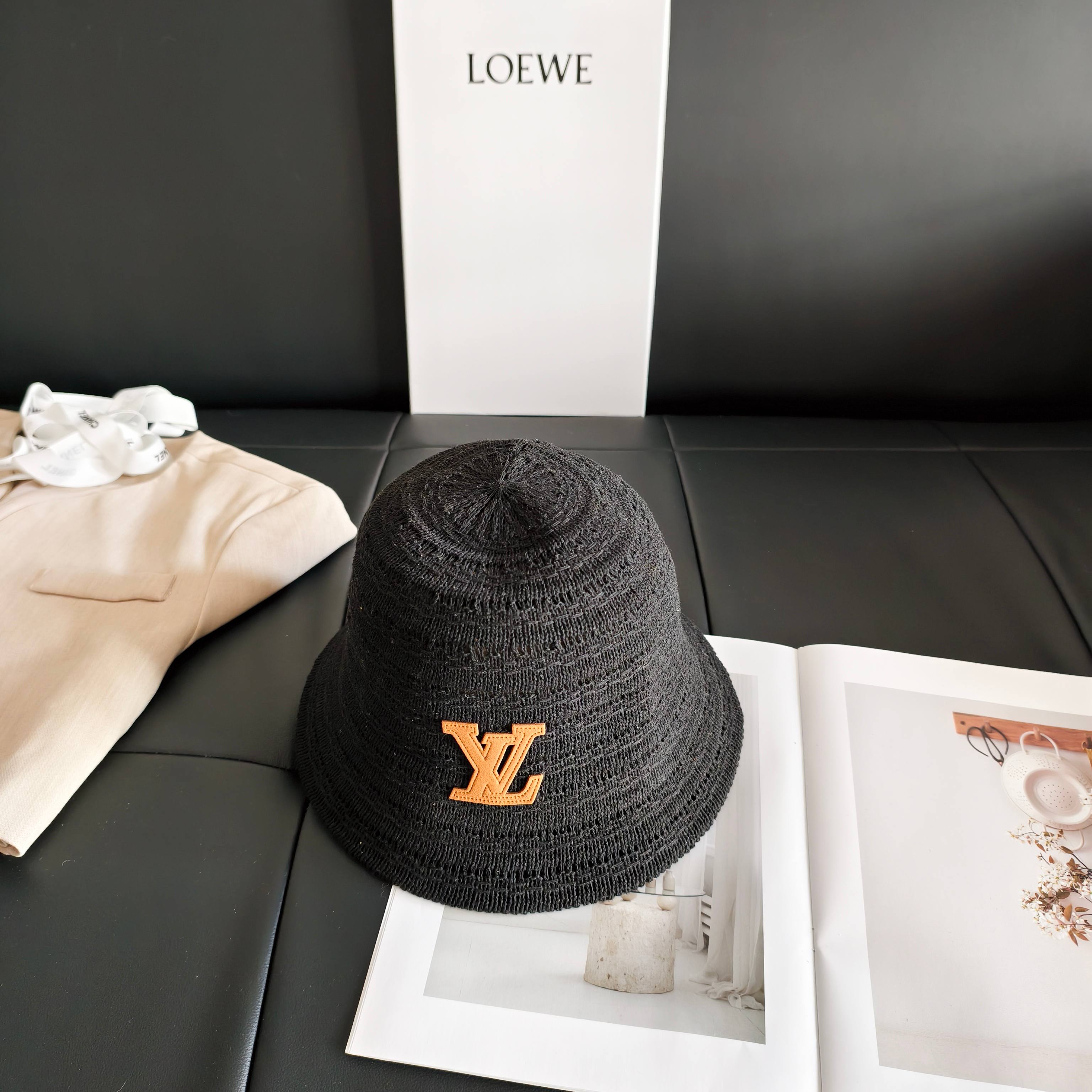 💛配防尘袋【lv路易威登】2026新款甜酷风小桶帽渔夫帽，🔆百搭日常款～男女同款