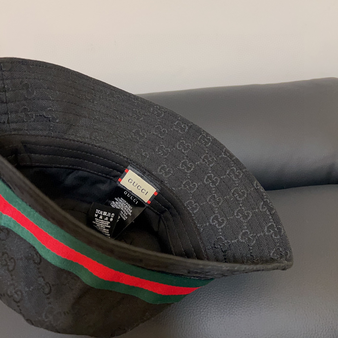 特价💛配防尘袋【GUCCI古驰】2026新款专柜大牌男女款简约渔夫帽，🔆百搭日常款～出街必备