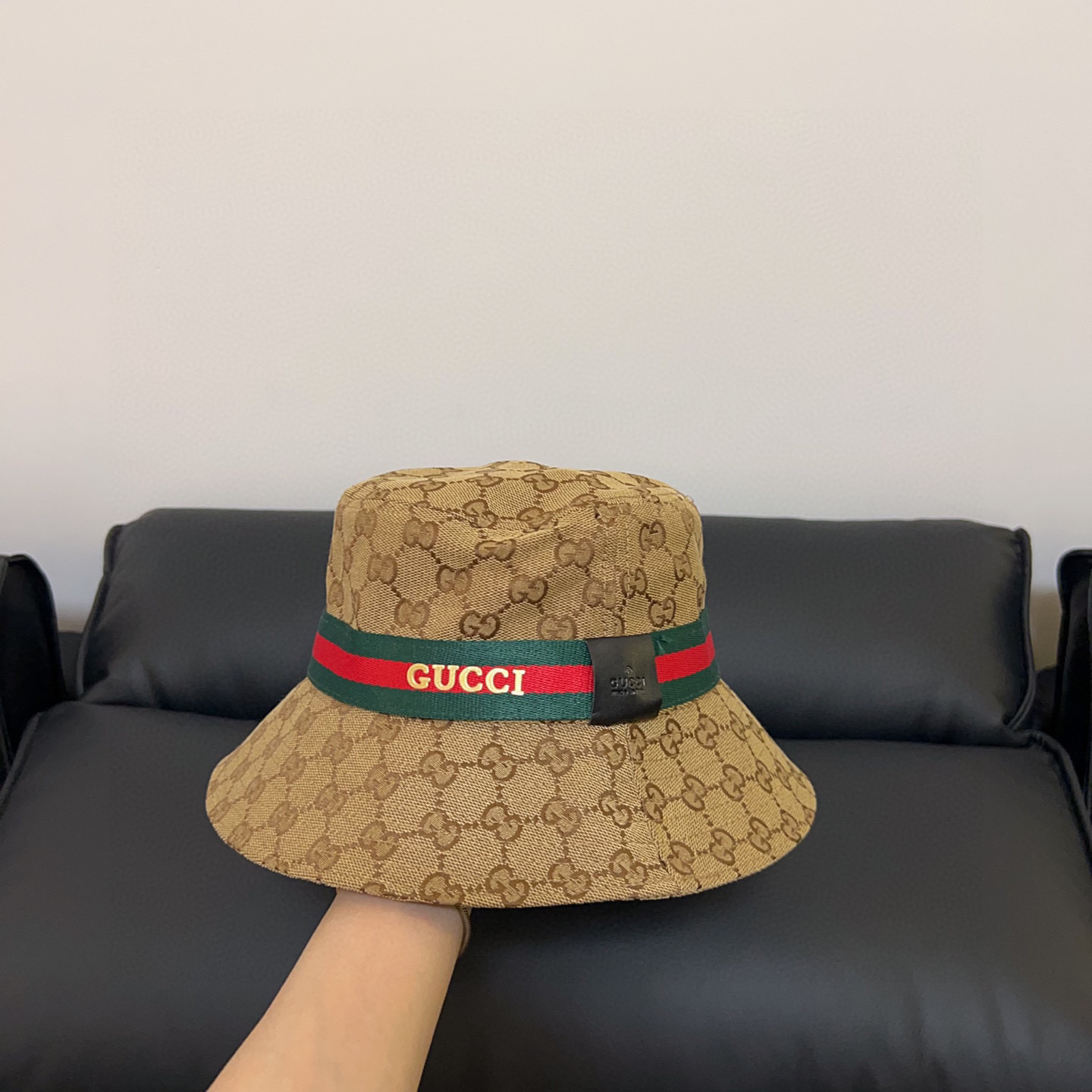 特价💛配防尘袋【GUCCI古驰】2026新款专柜大牌男女款简约渔夫帽，🔆百搭日常款～出街必备