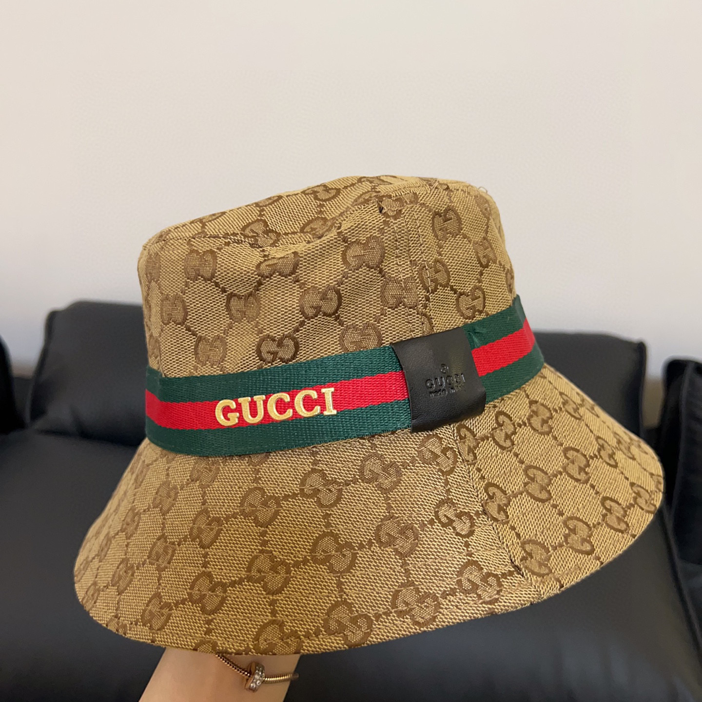 特价💛配防尘袋【GUCCI古驰】2026新款专柜大牌男女款简约渔夫帽，🔆百搭日常款～出街必备