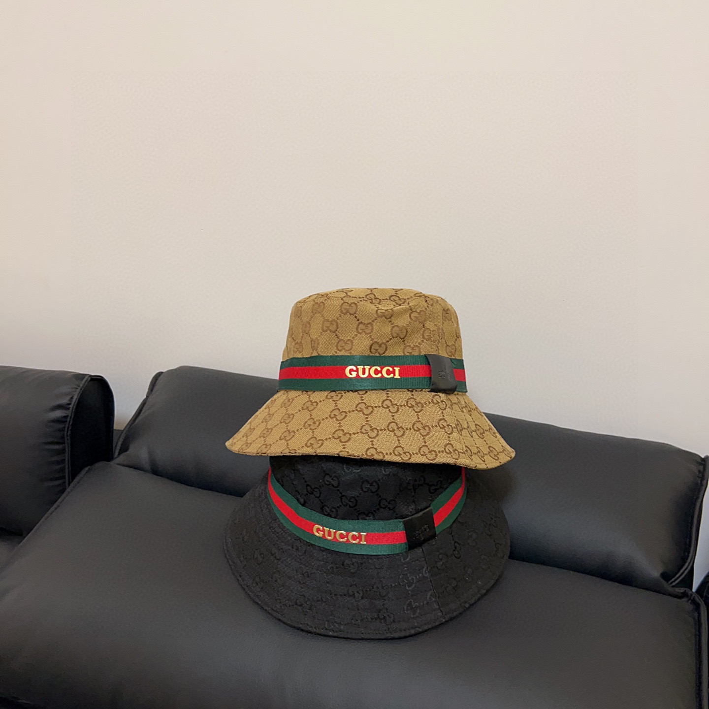 特价💛配防尘袋【GUCCI古驰】2026新款专柜大牌男女款简约渔夫帽，🔆百搭日常款～出街必备