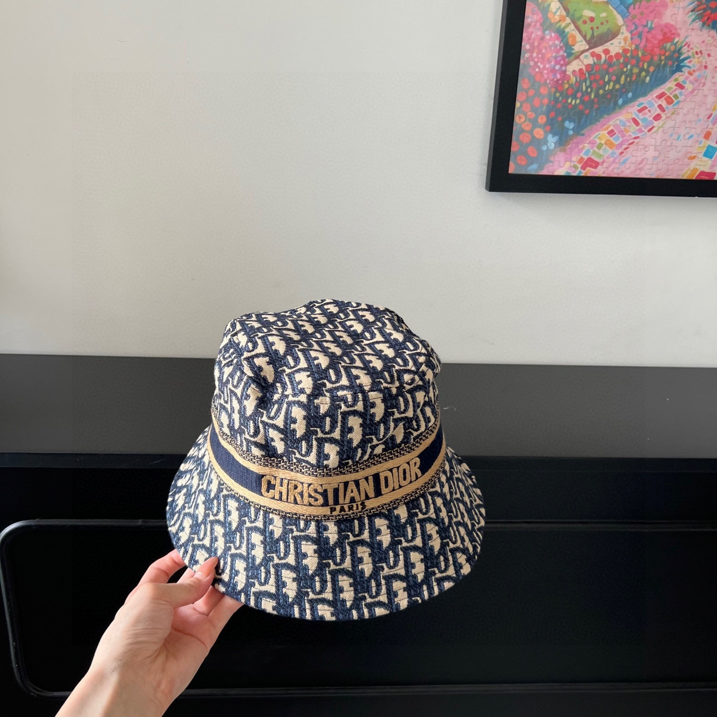 特价💛配防尘袋【DIOR迪奥】2026新款专柜大牌男女款简约渔夫帽，🔆百搭日常款～出街必备