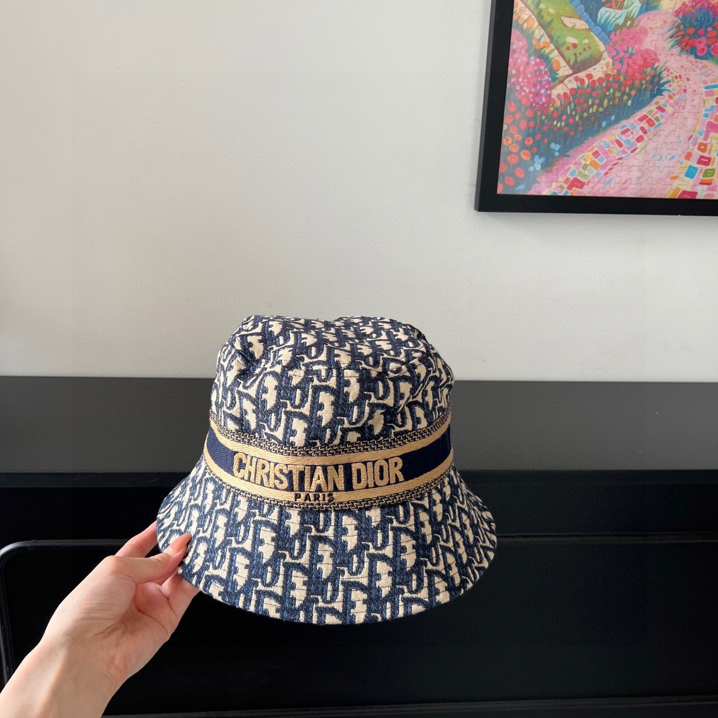 特价💛配防尘袋【DIOR迪奥】2026新款专柜大牌男女款简约渔夫帽，🔆百搭日常款～出街必备