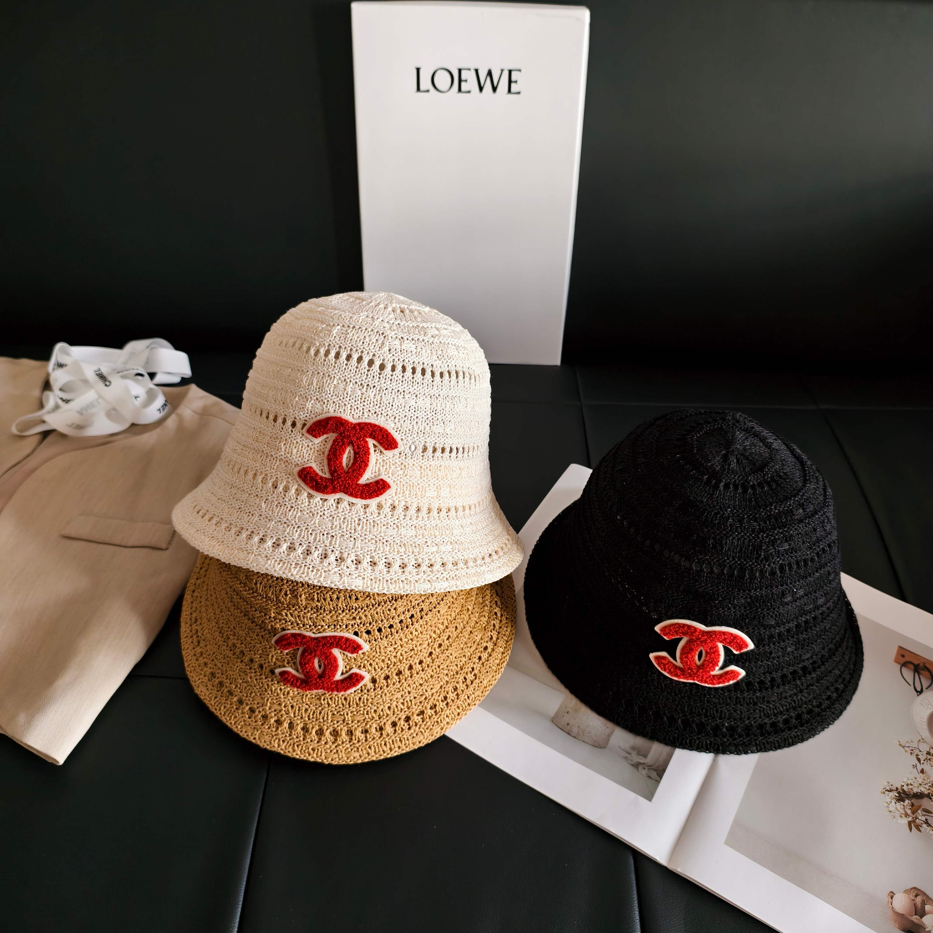 💛配防尘袋【CHANEL香奈儿】2026新款小香风小桶帽渔夫帽，独特设计～复古文艺的一款