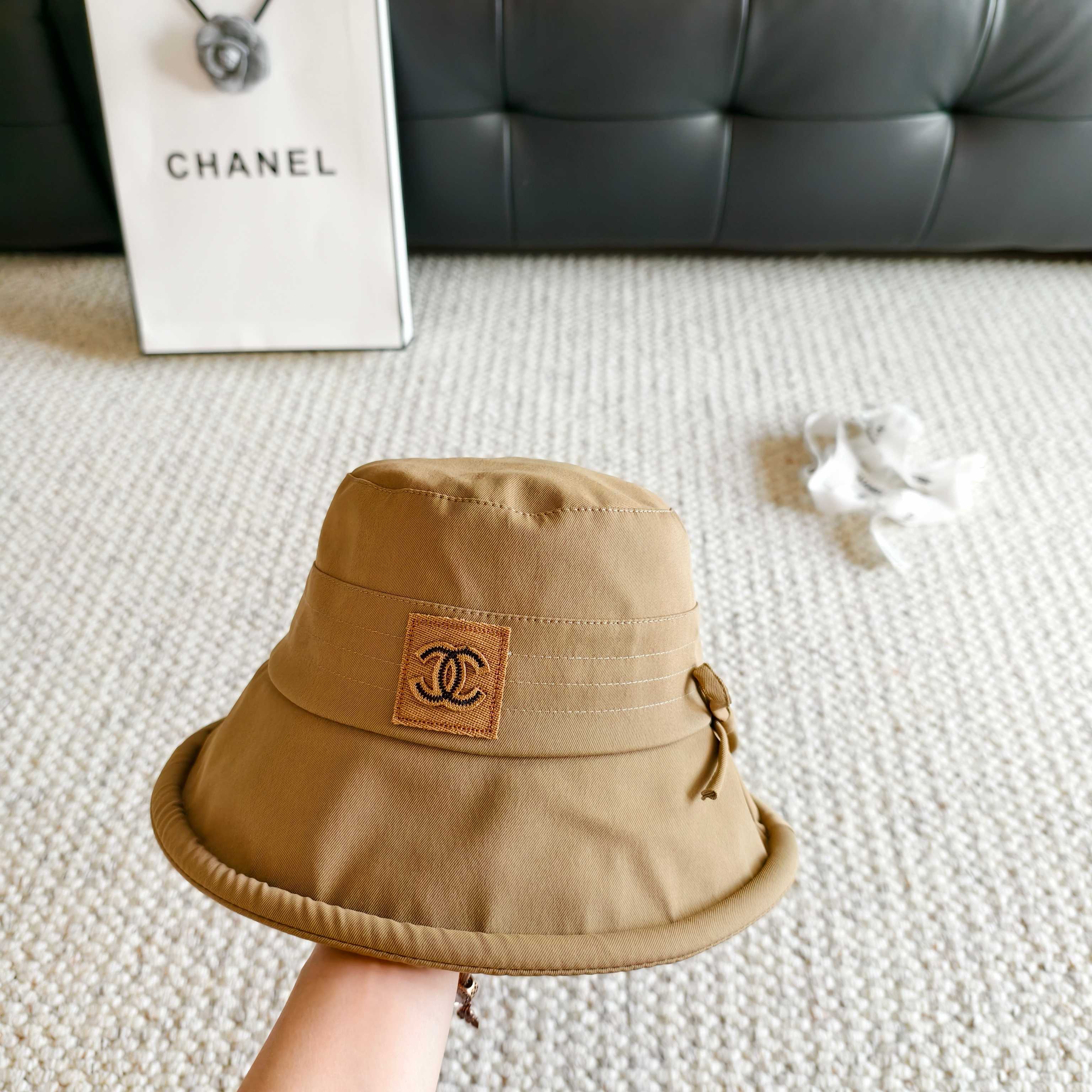 💛配防尘袋【Chanel香奈儿】2026春夏新款日系日常简约款渔夫帽，独特设计～复古文艺的一款