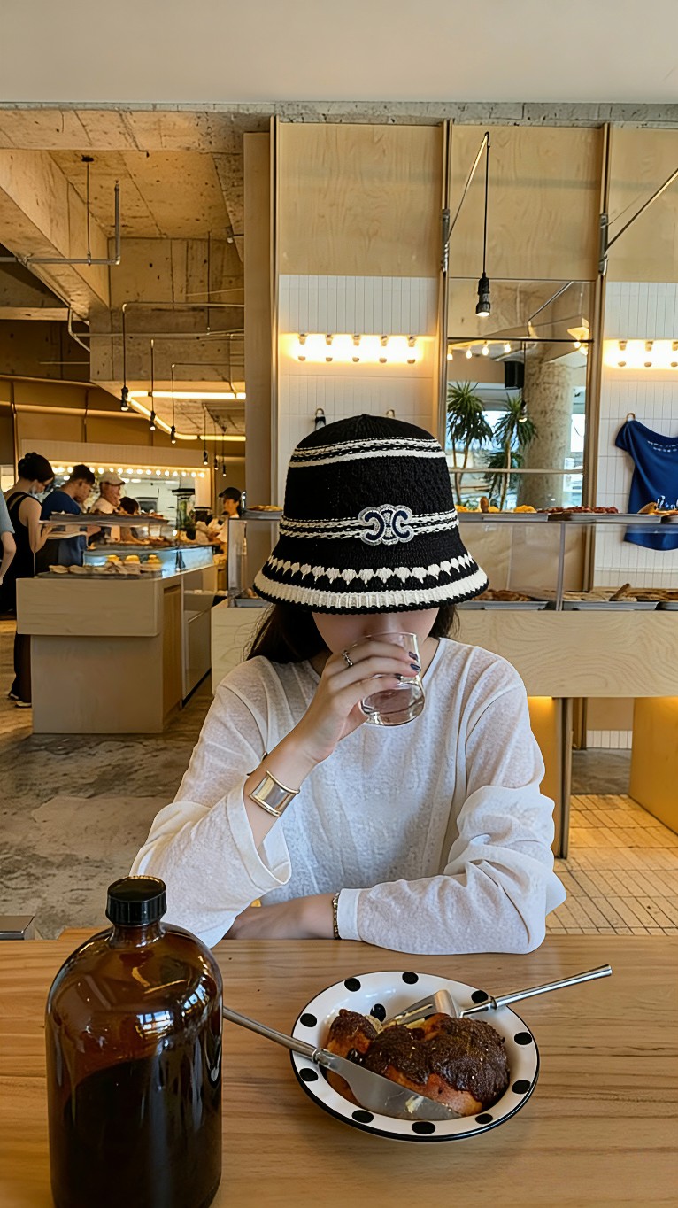 💛配防尘袋【Celine赛琳】2026春夏新款日系日常简约款小桶帽渔夫帽，独特设计～复古文艺的一款