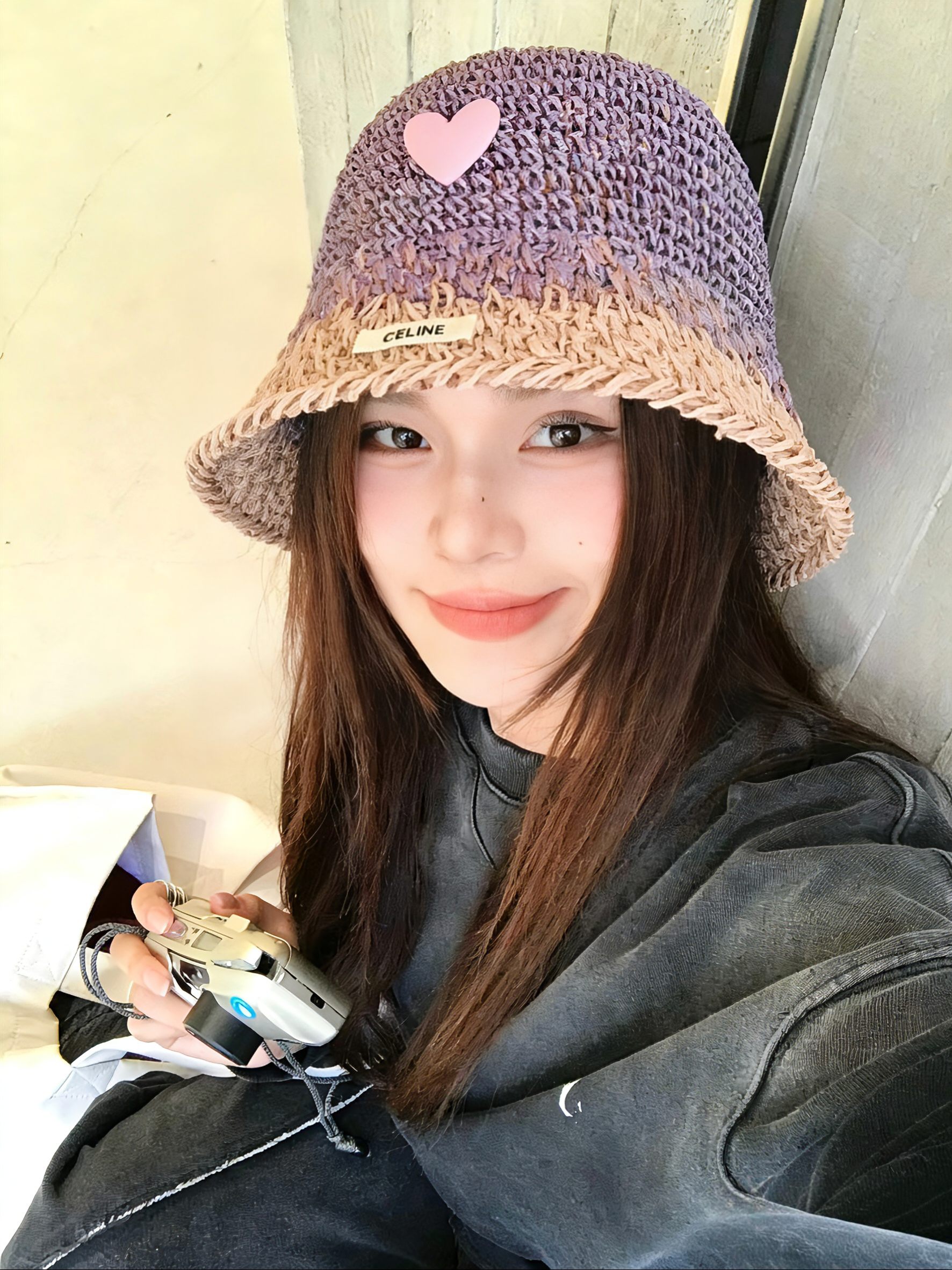 NO:743131,Specially equipped with dust bag [Celine] 2026 spring and summer new color-blocked woven bucket hat, unique design ~ first choice hat for vacation, straw hat, bucket hat, baseball cap, hat, celine, celine, espadrilles, hats19860909特配防尘袋【Celine赛琳】2026春夏新款拼色编织渔夫帽 独特设计～度假首选帽子草帽渔夫帽棒球帽,帽子,celine,celine,espadrilles,hats,hat