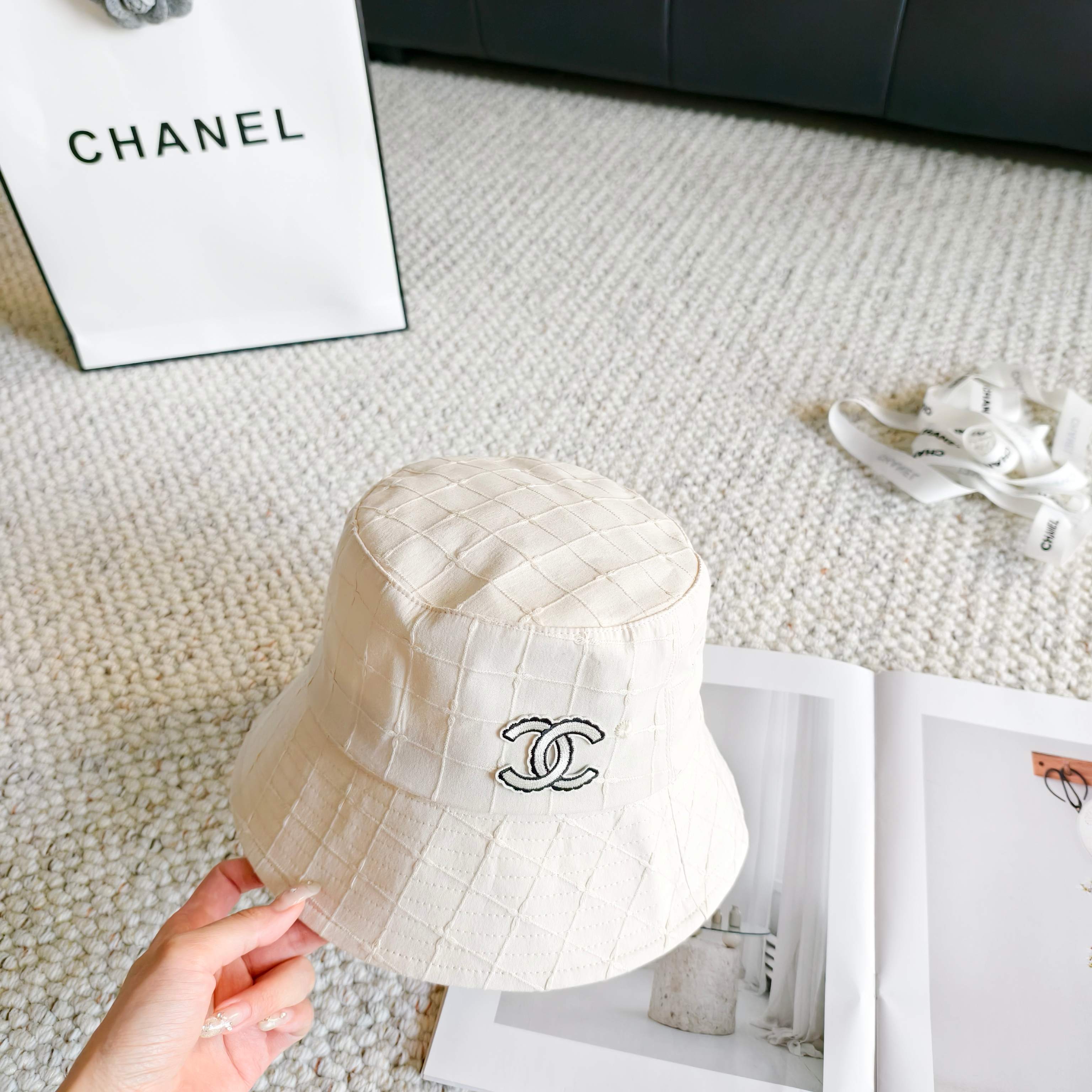 💛配防尘袋【CHANEL香奈儿】2026春夏新款简约小香渔夫帽，独特设计～复古文艺的一款