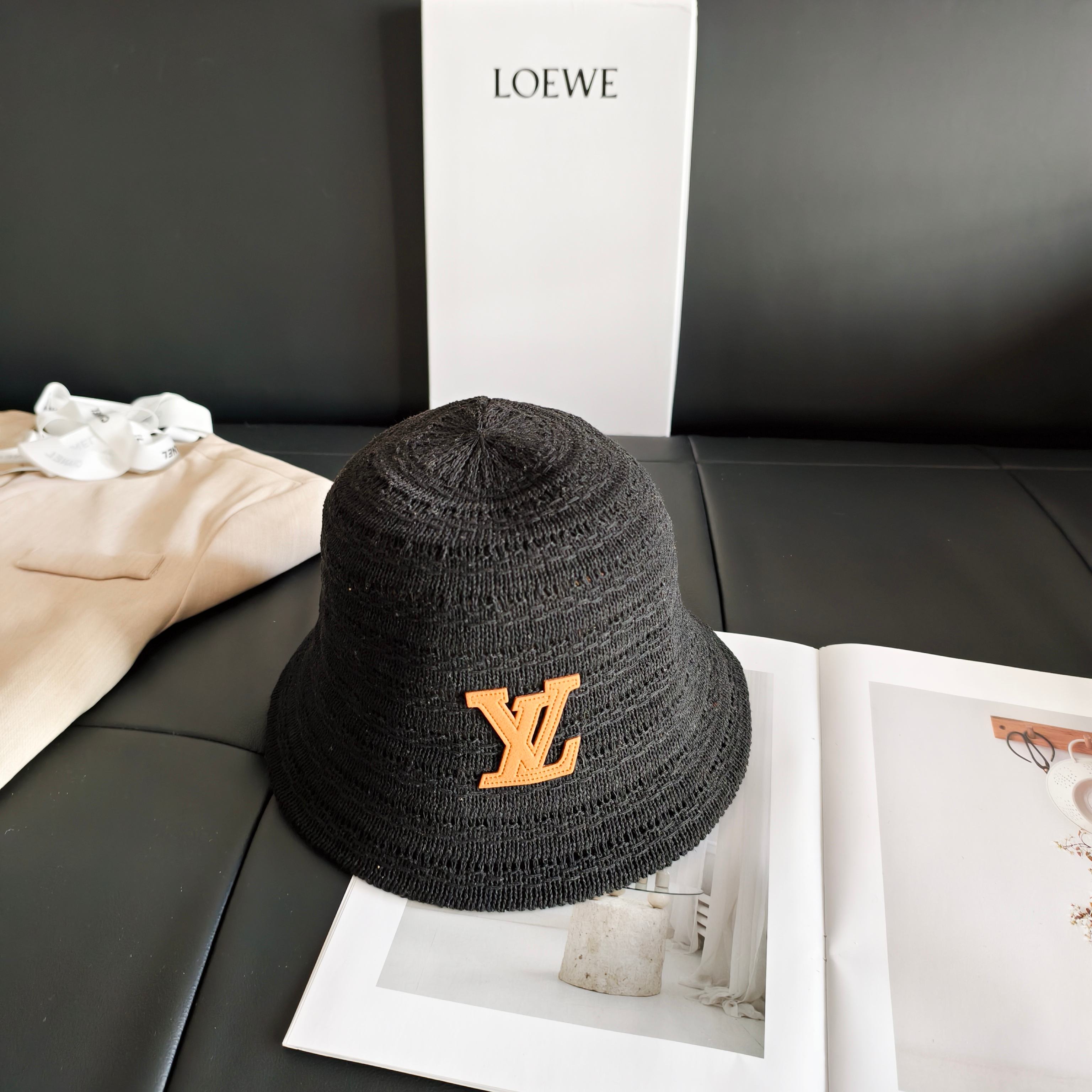 💛配防尘袋【lv路易威登】2026新款甜酷风小桶帽渔夫帽，🔆百搭日常款～男女同款