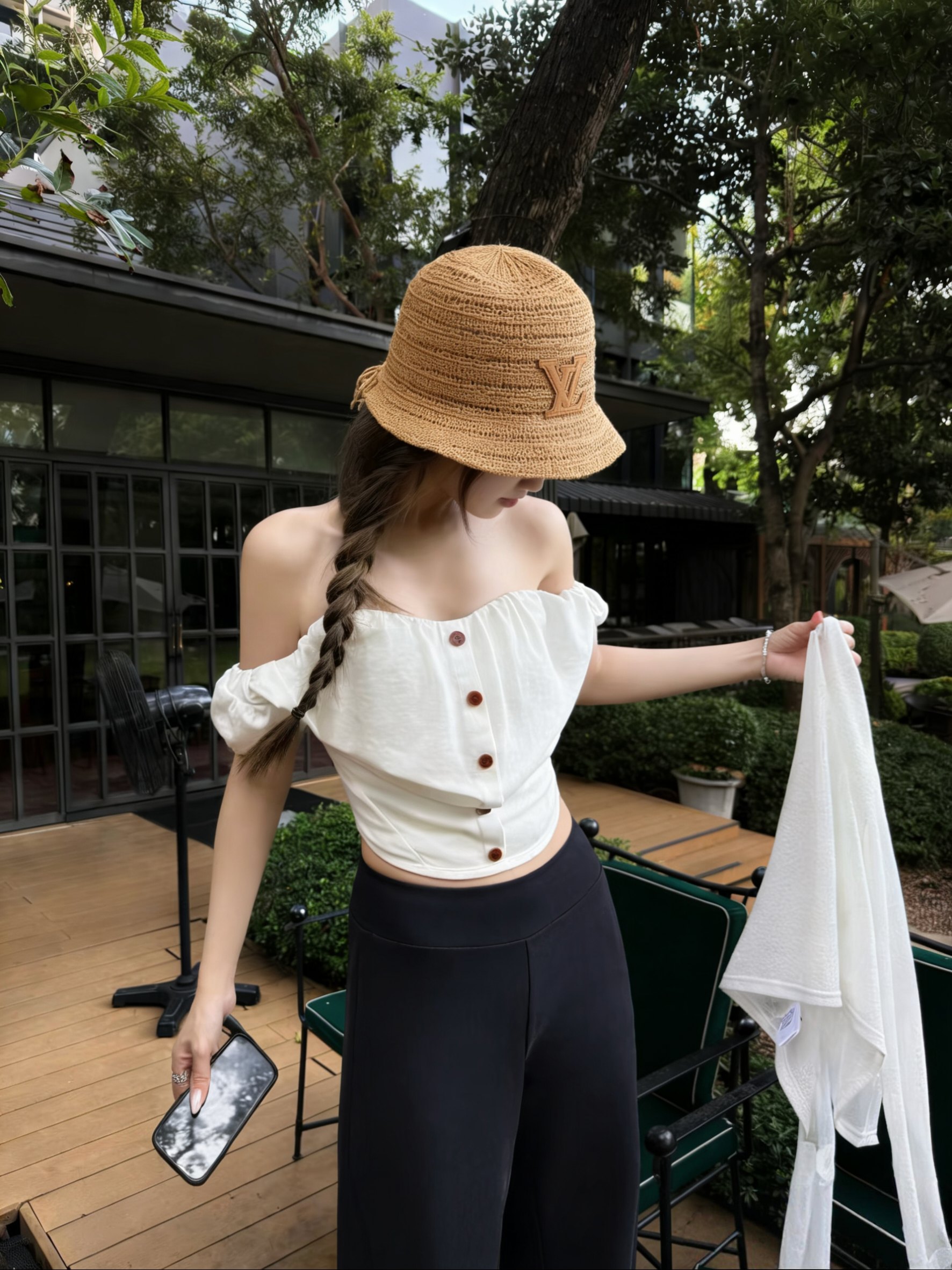 💛配防尘袋【lv路易威登】2026新款甜酷风小桶帽渔夫帽，🔆百搭日常款～男女同款