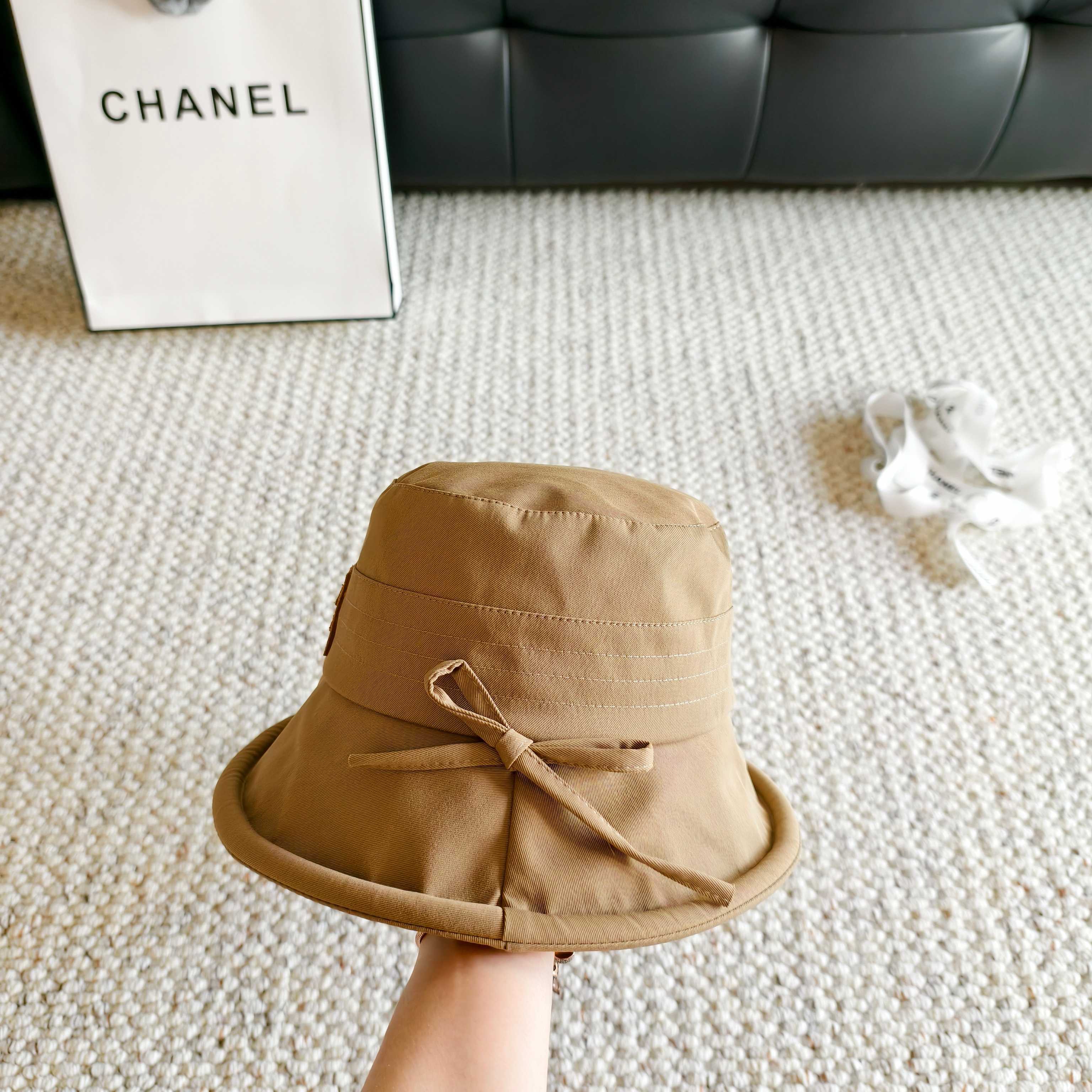 💛配防尘袋【Chanel香奈儿】2026春夏新款日系日常简约款渔夫帽，独特设计～复古文艺的一款