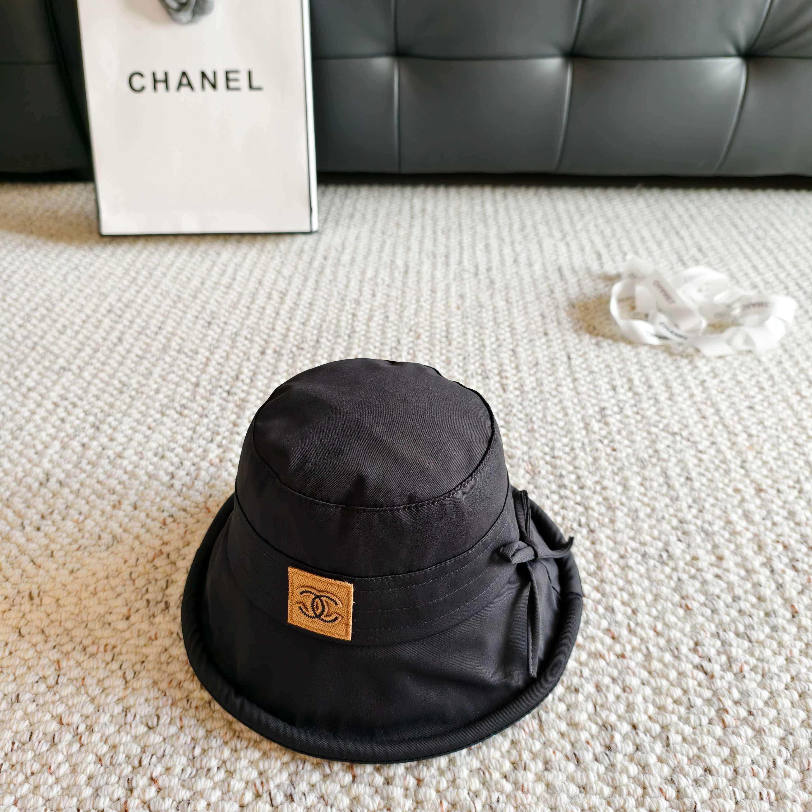 💛配防尘袋【Chanel香奈儿】2026春夏新款日系日常简约款渔夫帽，独特设计～复古文艺的一款