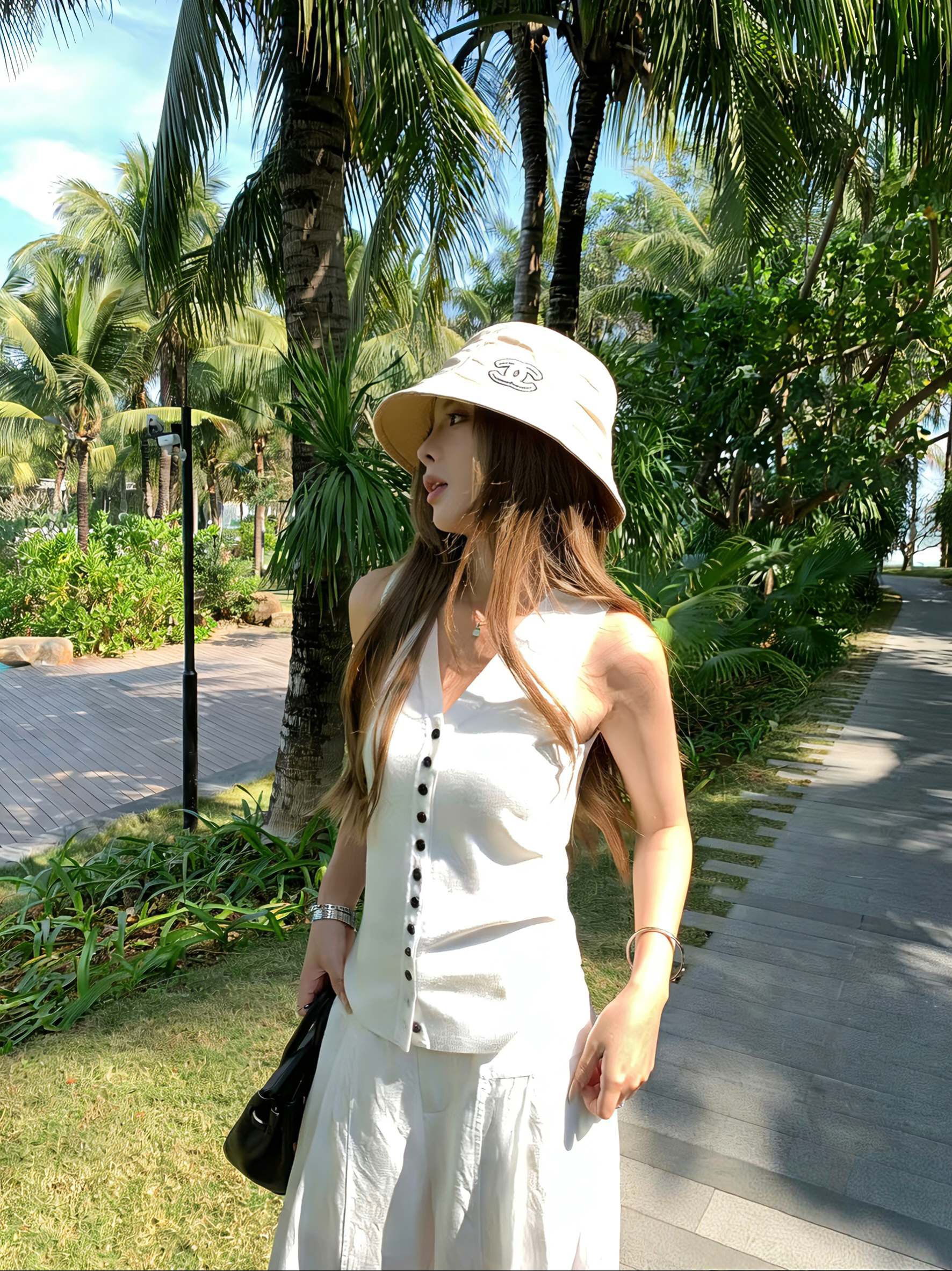 💛配防尘袋【CHANEL香奈儿】2026春夏新款日常简约桶帽渔夫帽，独特设计～复古文艺的一款